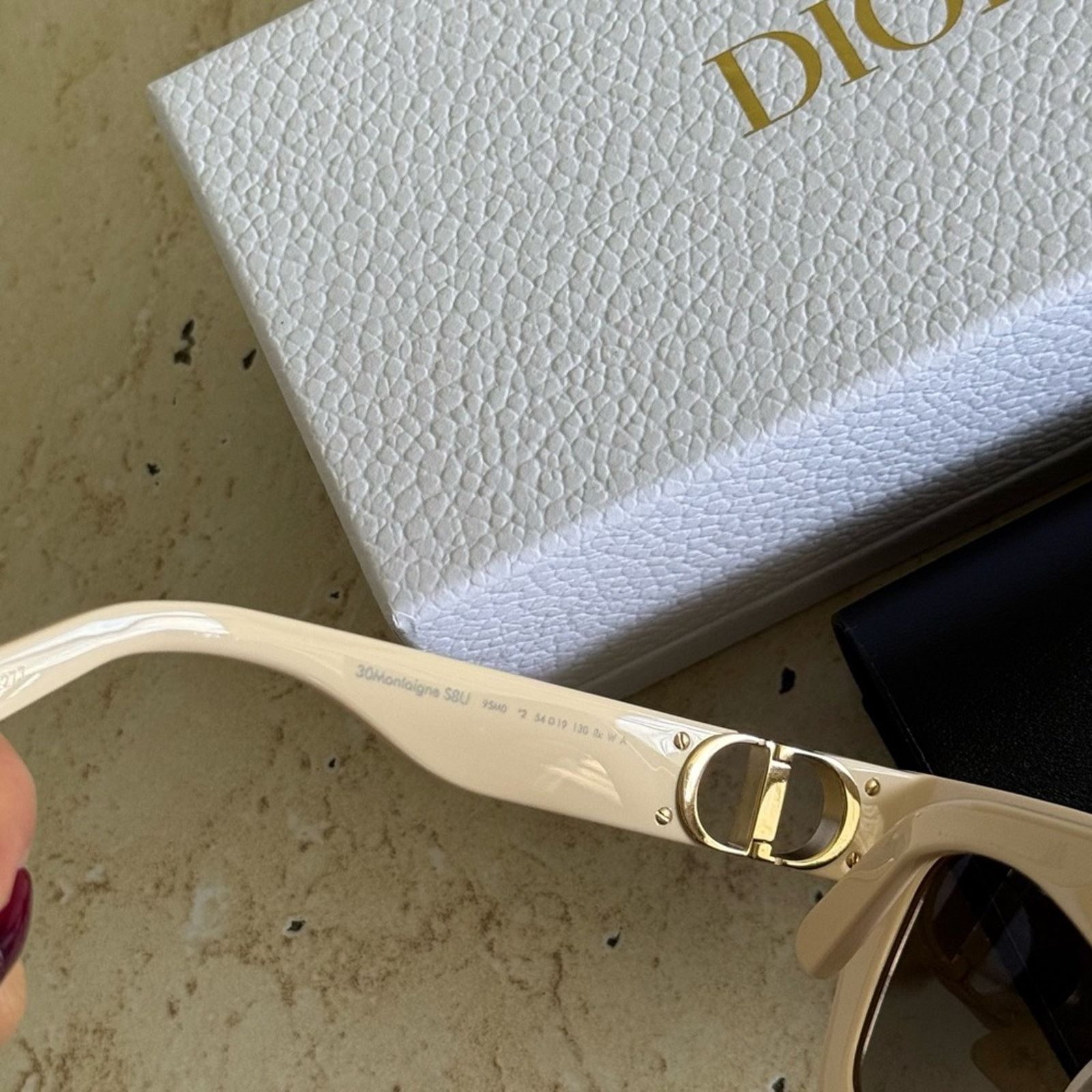 Dior New! Dior Sunglasses, 30Montaigne S8U 95M0, Beige, Authentic Size ONE SIZE - 4 Thumbnail