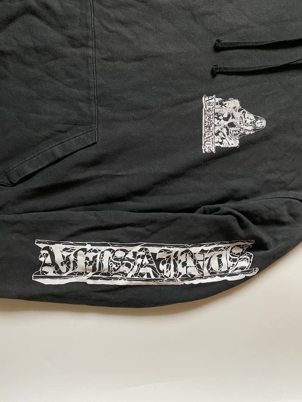 Allsaints Vintage Allsaints Big logo Hoodie size XL Size US XL / EU 56 / 4 - 3 Thumbnail