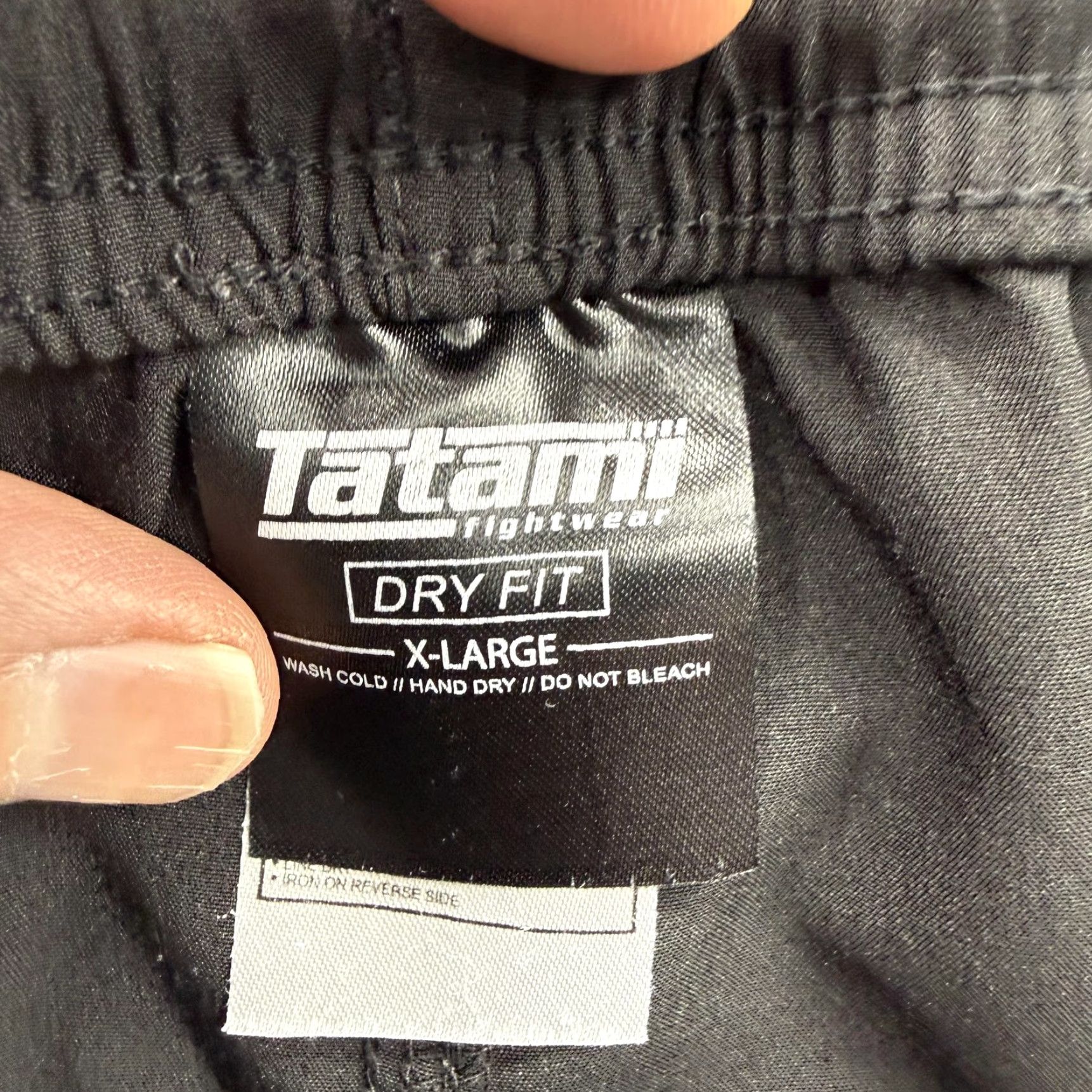 Vintage Tatami Shorts Mens XL Black Dry Fit MMA Training Athletic Running 6 Inseam Size US 36 / EU 52 - 4 Thumbnail