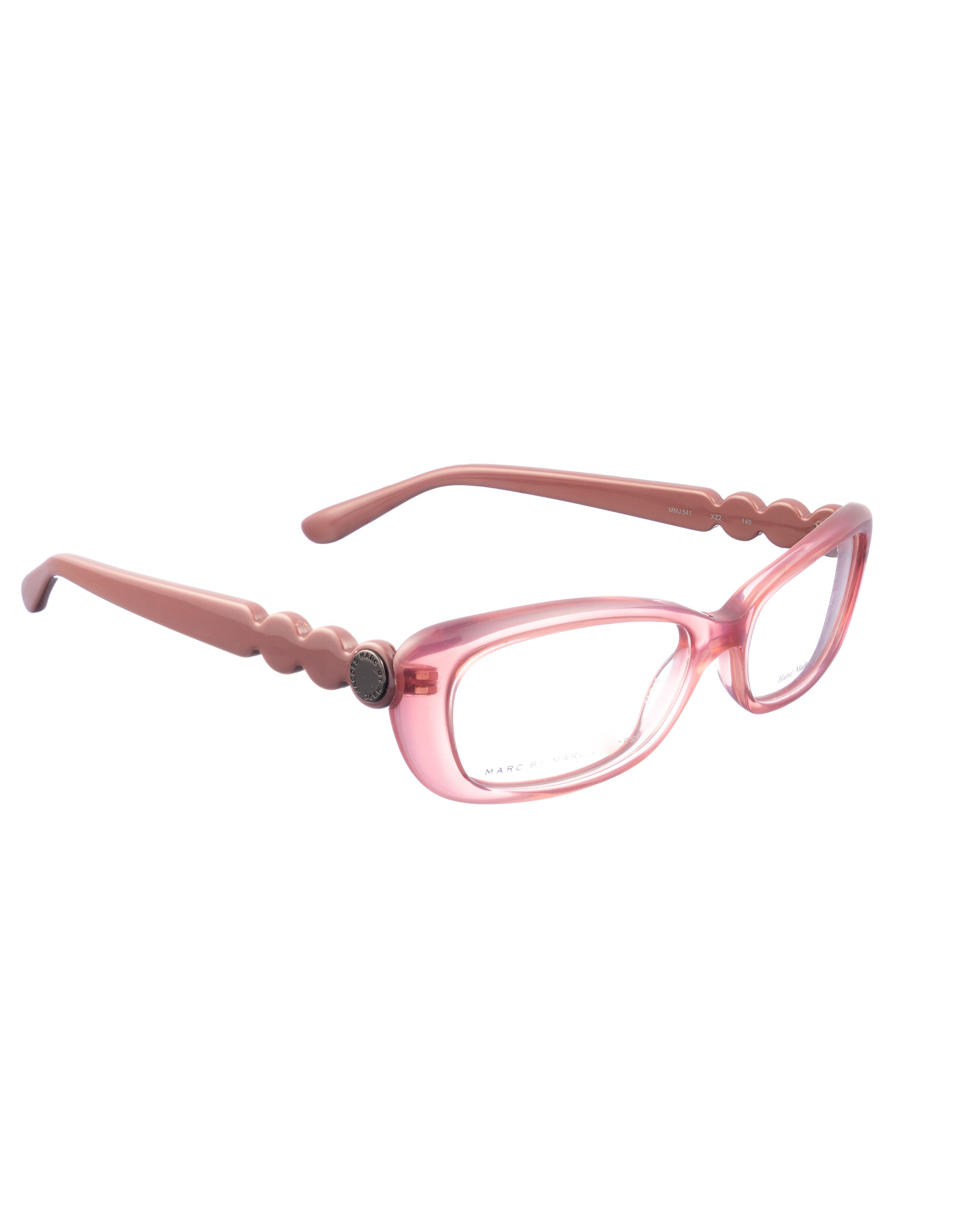 Marc by Marc Jacobs Marc by Marc Jacobs 00s Rasberry Pink Plastic Glasses Size ONE SIZE - 1 Thumbnail
