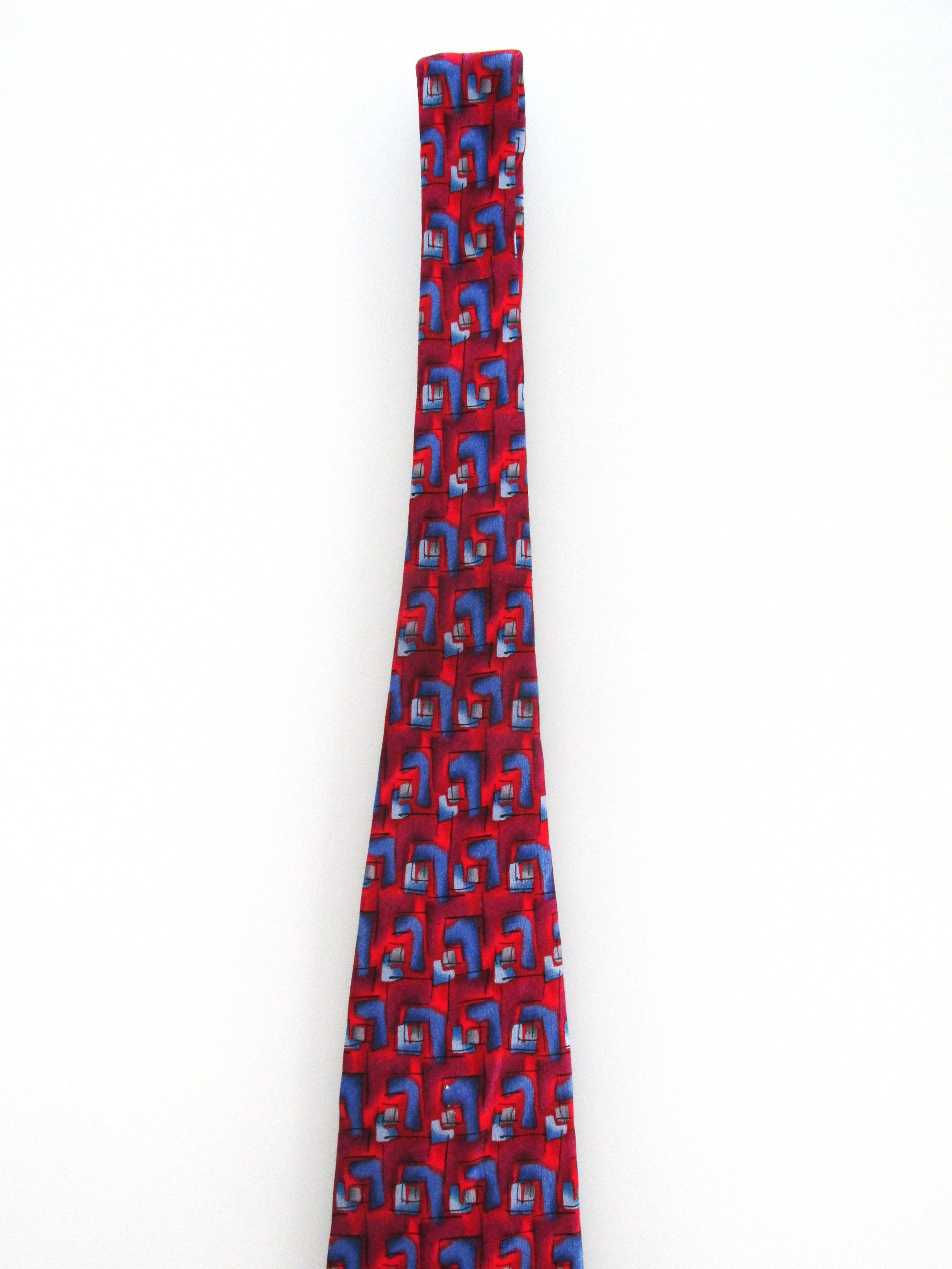 Vintage J. Garcia Vintage/Early Men's Silk Tie Size ONE SIZE - 3 Thumbnail
