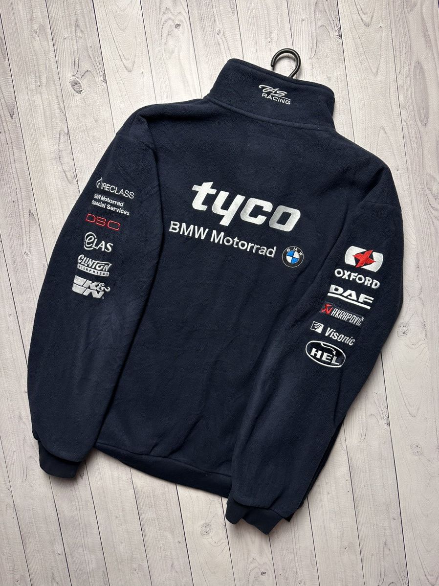 BMW × Vintage Vintage BMW racing fleece jacket logo rare size XL Size US XL / EU 56 / 4 - 2 Thumbnail