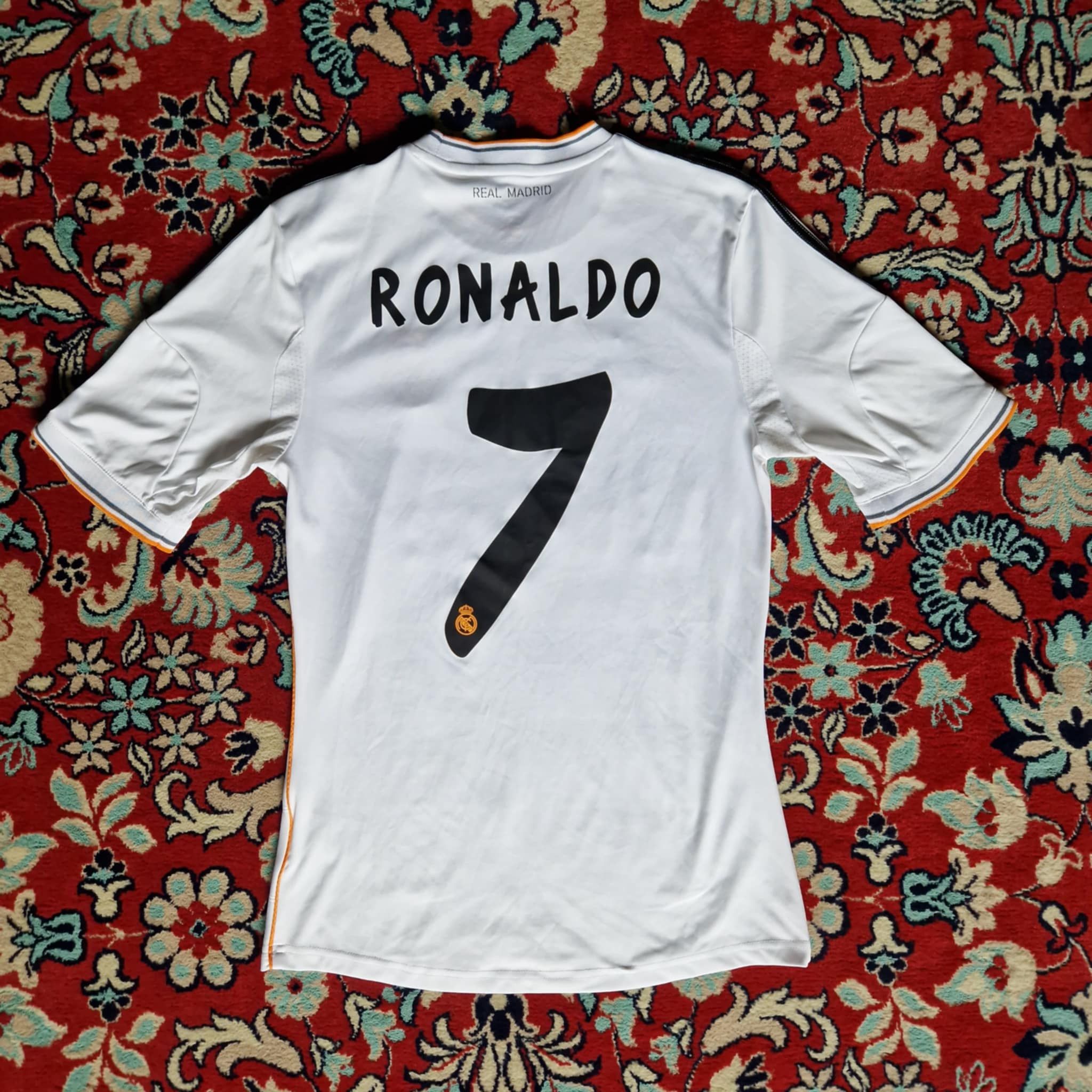 Adidas Adidas Real Madrid Home Jersey 2013/14 - Cristiano Ronaldo Size US S / EU 44-46 / 1 - 1 Thumbnail