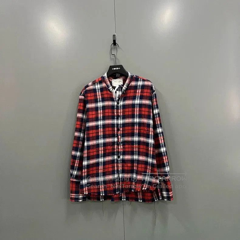 Greg Lauren GREG LAUREN Plaid Button. Size US S / EU 44-46 / 1 - 1 Thumbnail
