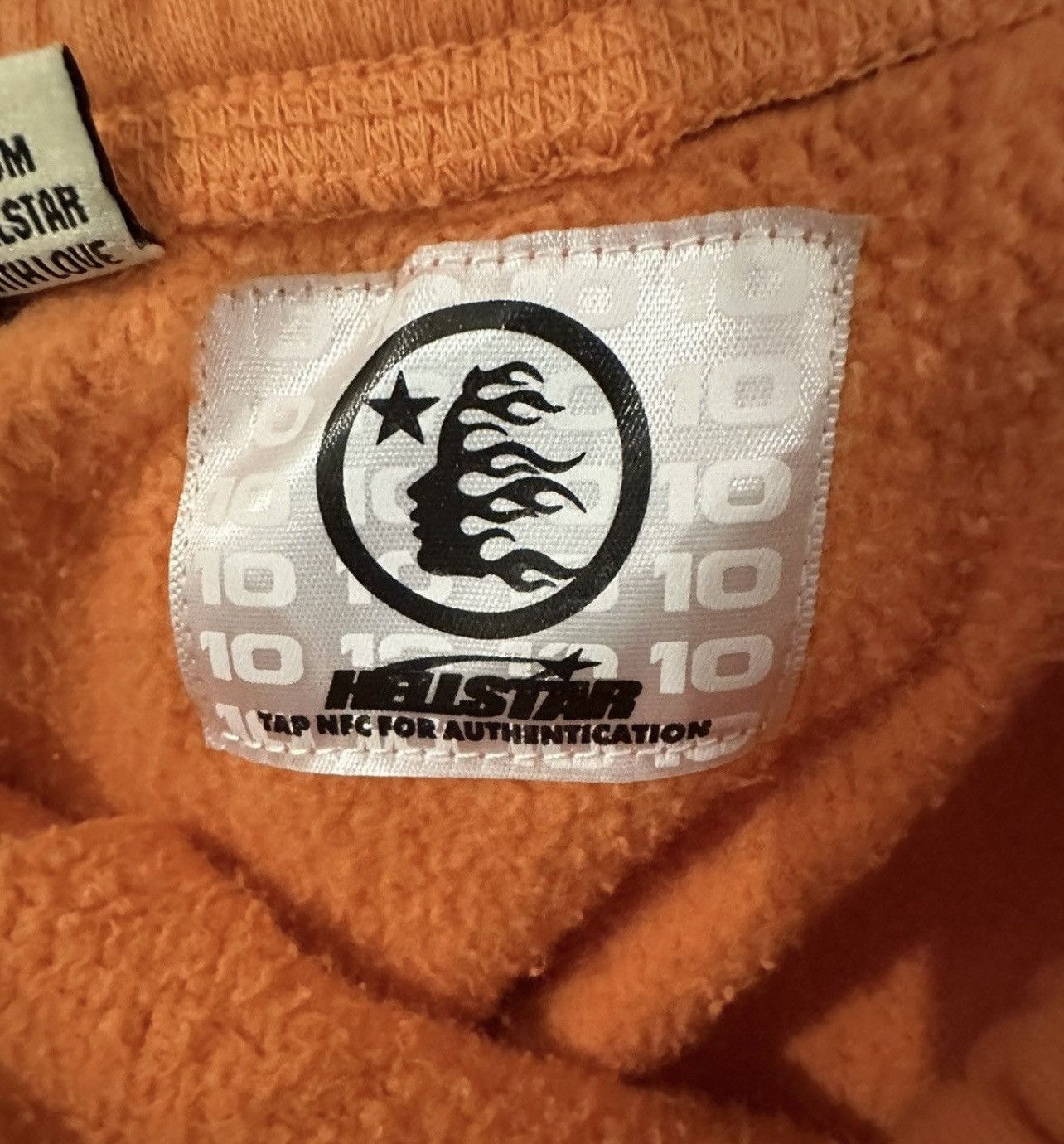 HELLSTAR Hellstar Fire Orange Flare Sweatpants Size M Size US 32 / EU 48 - 5 Thumbnail
