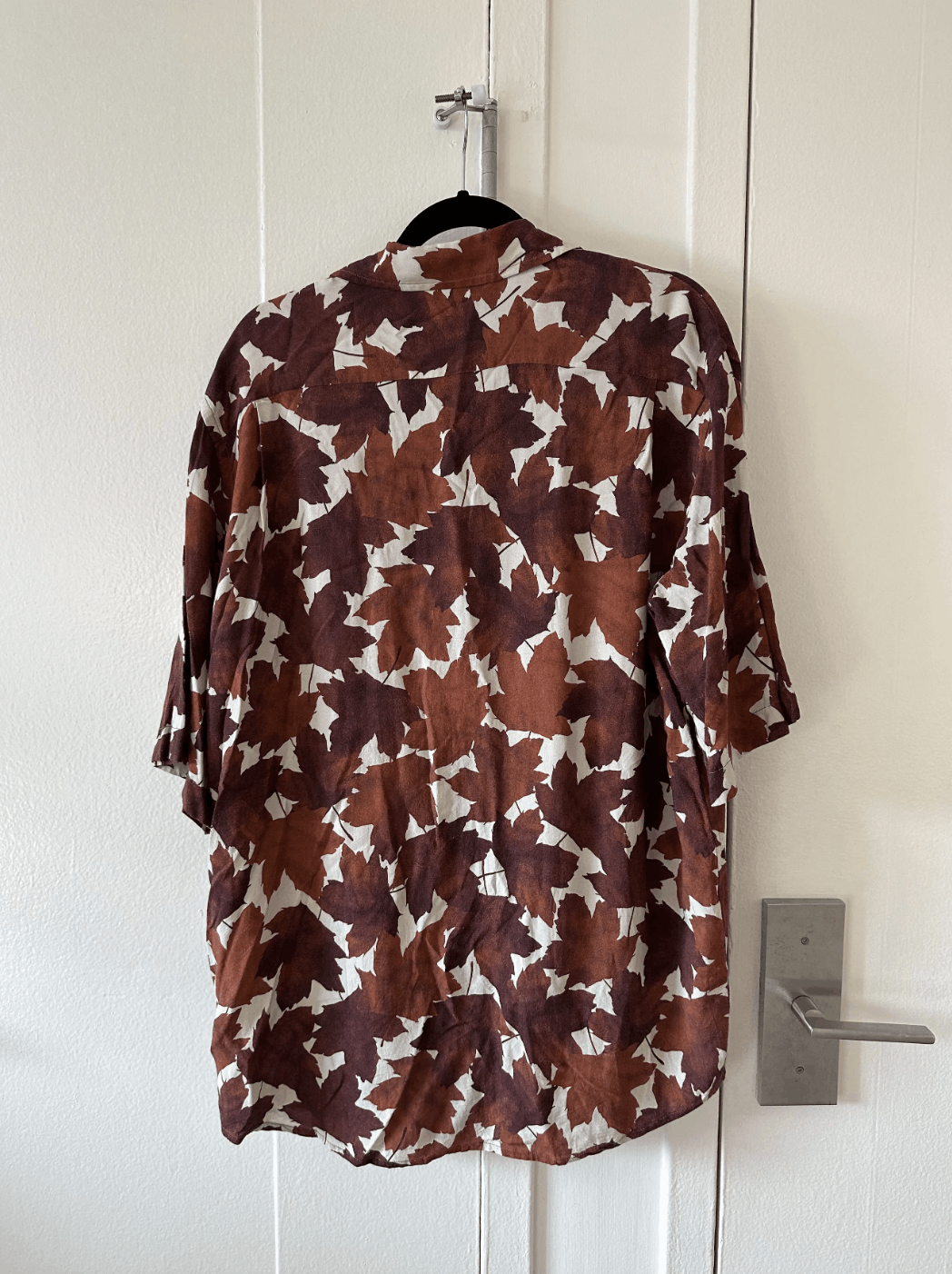 Acne Studios Acne Studios Leaves Camp Collar Button Up Shirt Size US L / EU 52-54 / 3 - 4 Thumbnail