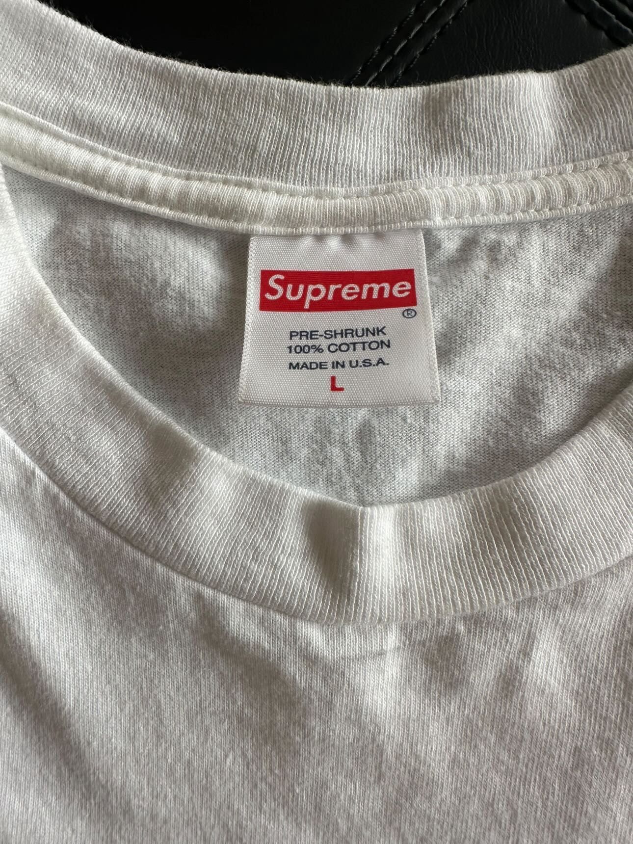 Supreme Supreme D’Hiver t shirt white Size US L / EU 52-54 / 3 - 2 Thumbnail