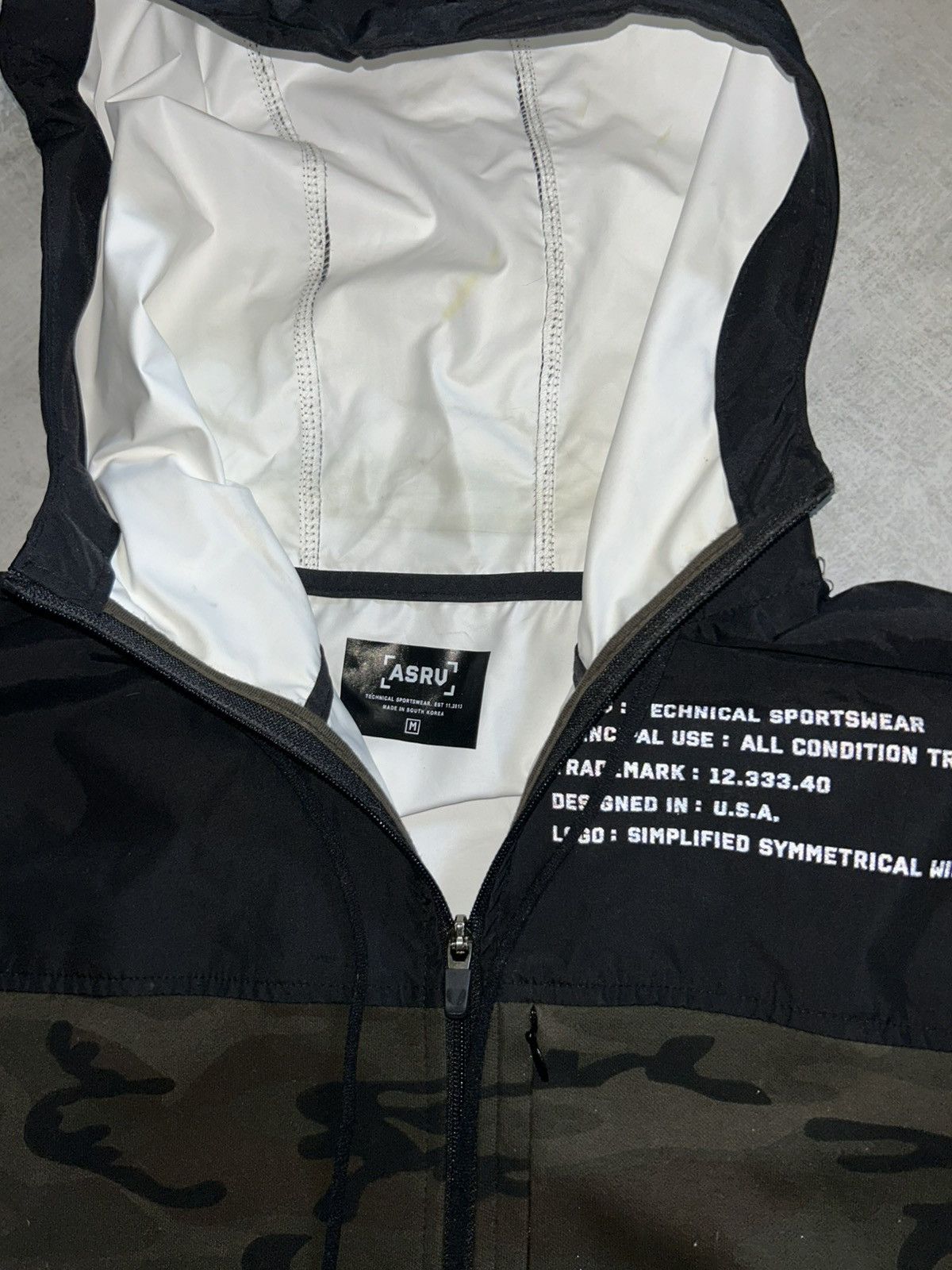 ASRV ASRV Aesthetic Revolution Hipora® RainPlus™ Hooded Parka Size US M / EU 48-50 / 2 - 7 Thumbnail