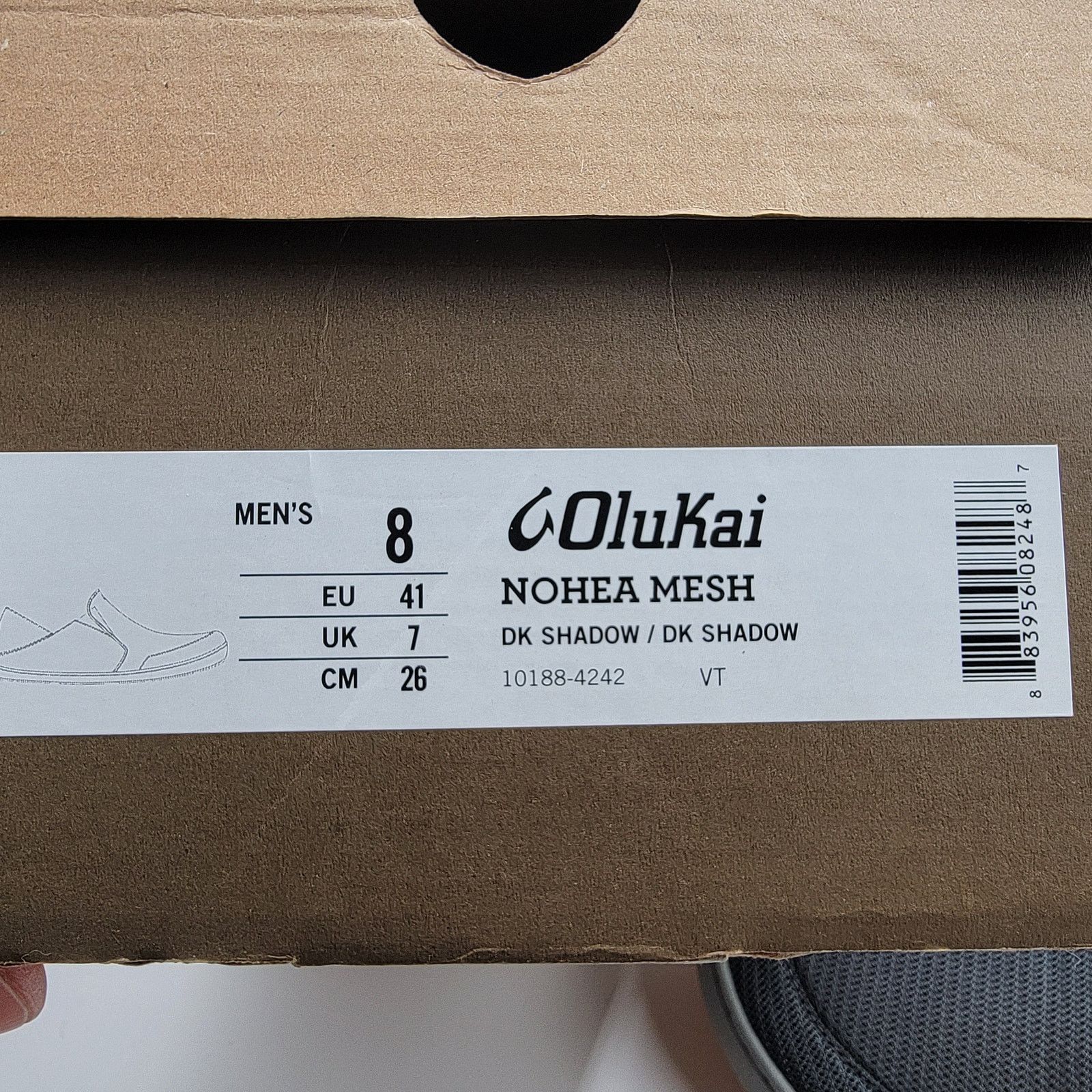 Olukai Olukai Men's Nohea Mesh Slip-On Shoes Grey Sneakers Sz 8 Size US 8 / EU 41 - 7 Thumbnail