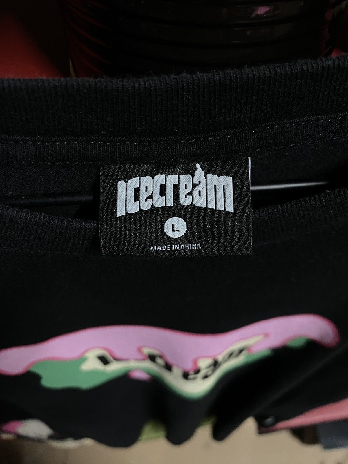 Icecream Icecream Black Preowned Tee Shirt Medium Size US M / EU 48-50 / 2 - 2 Thumbnail