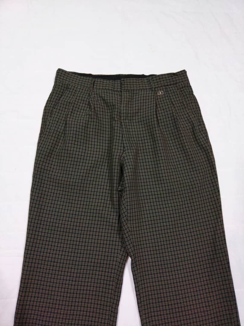 Balenciaga × Designer BALENCIAGA GOLF CHECKED CASUAL PANTS Size US 31 - 4 Thumbnail