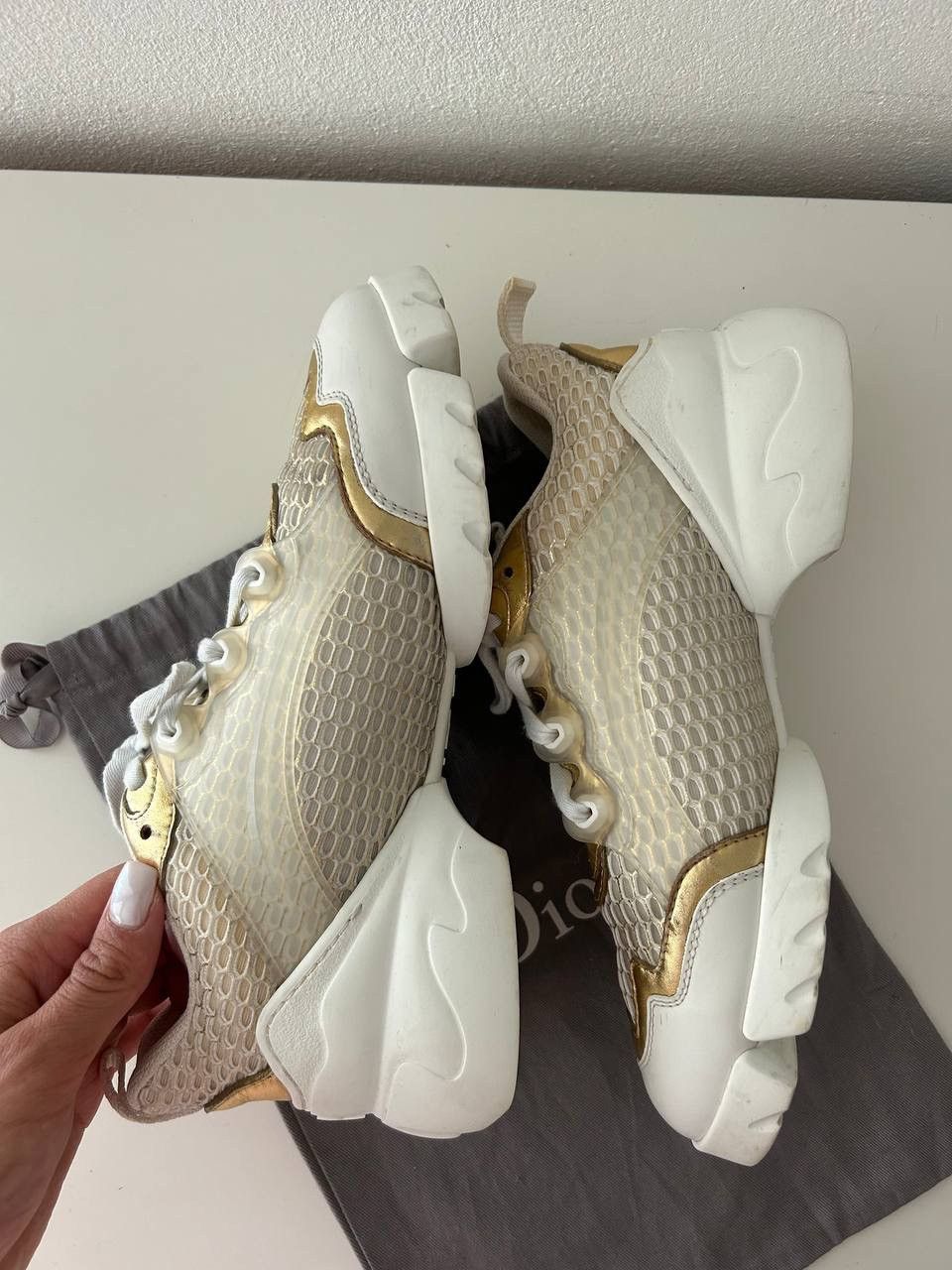 Dior Dior sneakers D-connect Size US 6 / IT 36 - 7 Thumbnail
