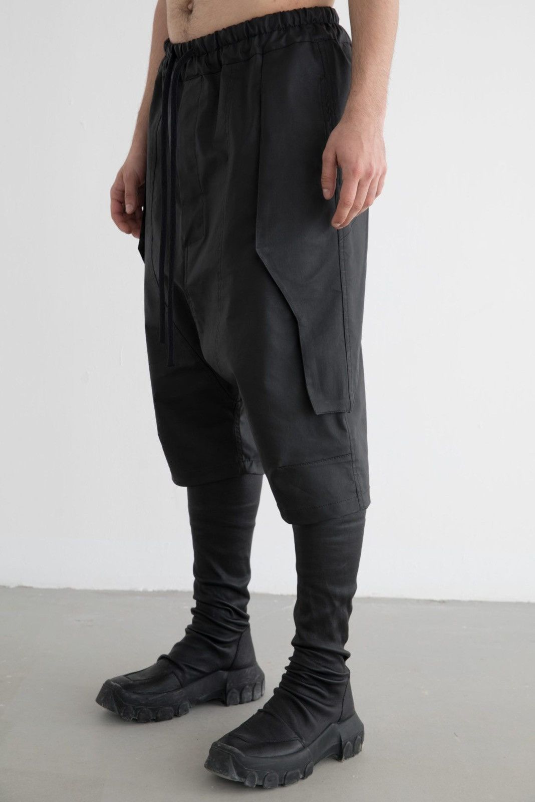 Other Lunar Laboratories Drop Crotch Coated Denim pants size M Size US 36 / EU 52 - 5 Thumbnail