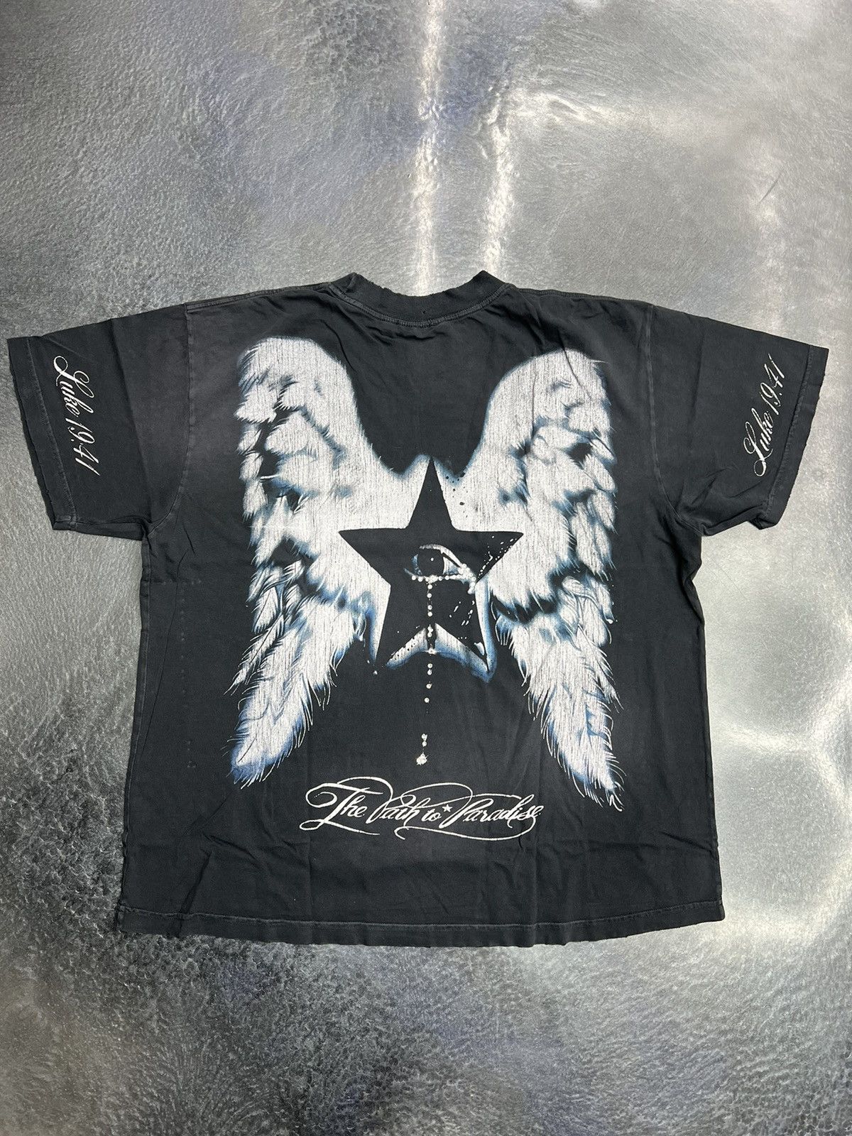 HELLSTAR Hellstar Jesus Wept T-Shirt Size US XL / EU 56 / 4 - 6 Thumbnail
