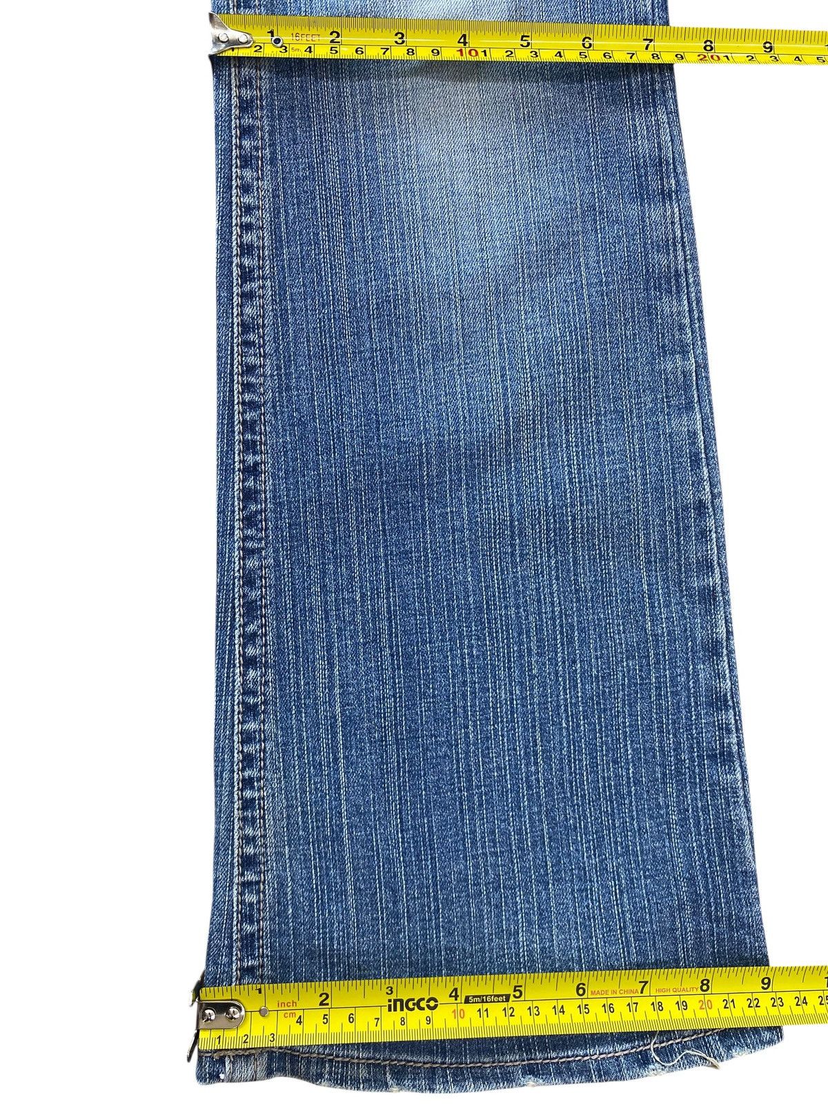XOXO Xoxo Jeans Faded Wash Style Flare Jeans Size 29" - 10 Thumbnail