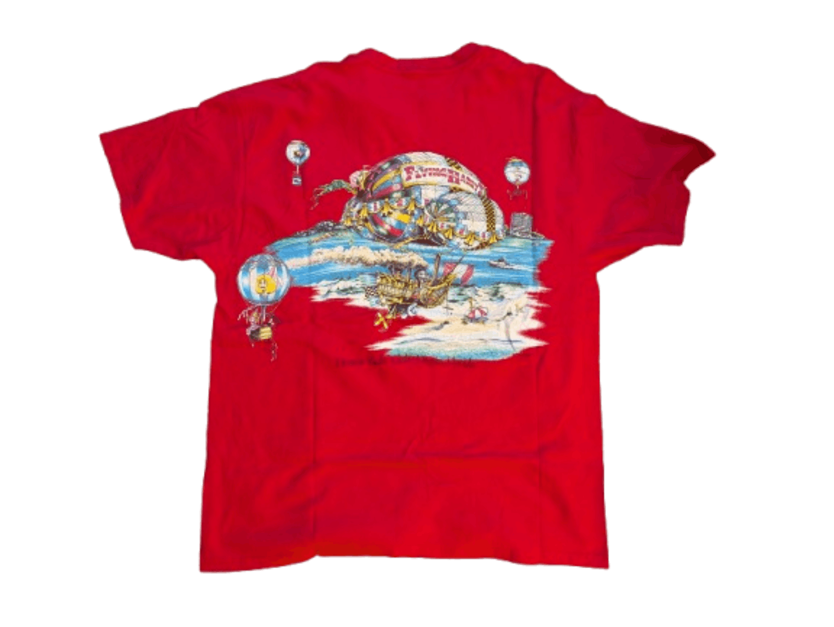 Vintage Vintage 1994 Harry T's Destin Yatch Club promo beach shirt Size US XL / EU 56 / 4 - 2 Thumbnail