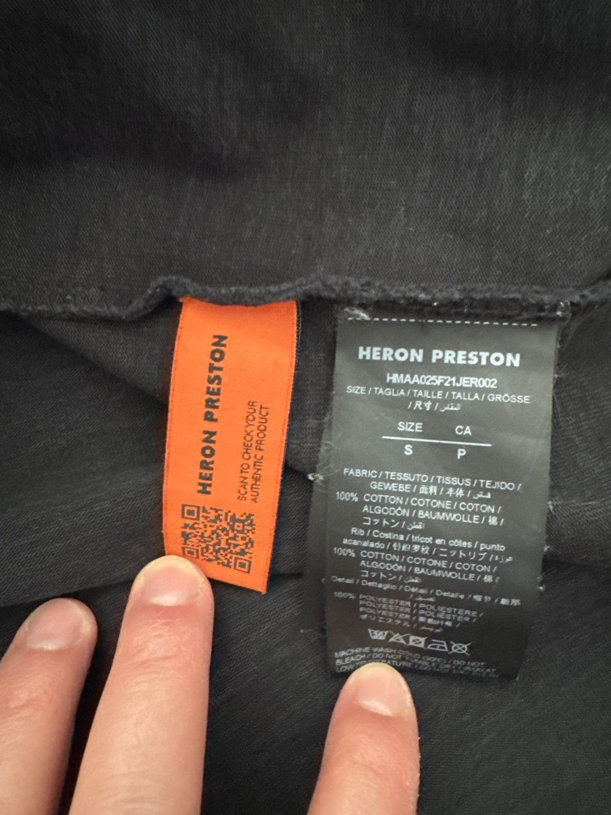 Heron Preston Heron Preston Tshirt Black Size US S / EU 44-46 / 1 - 3 Thumbnail