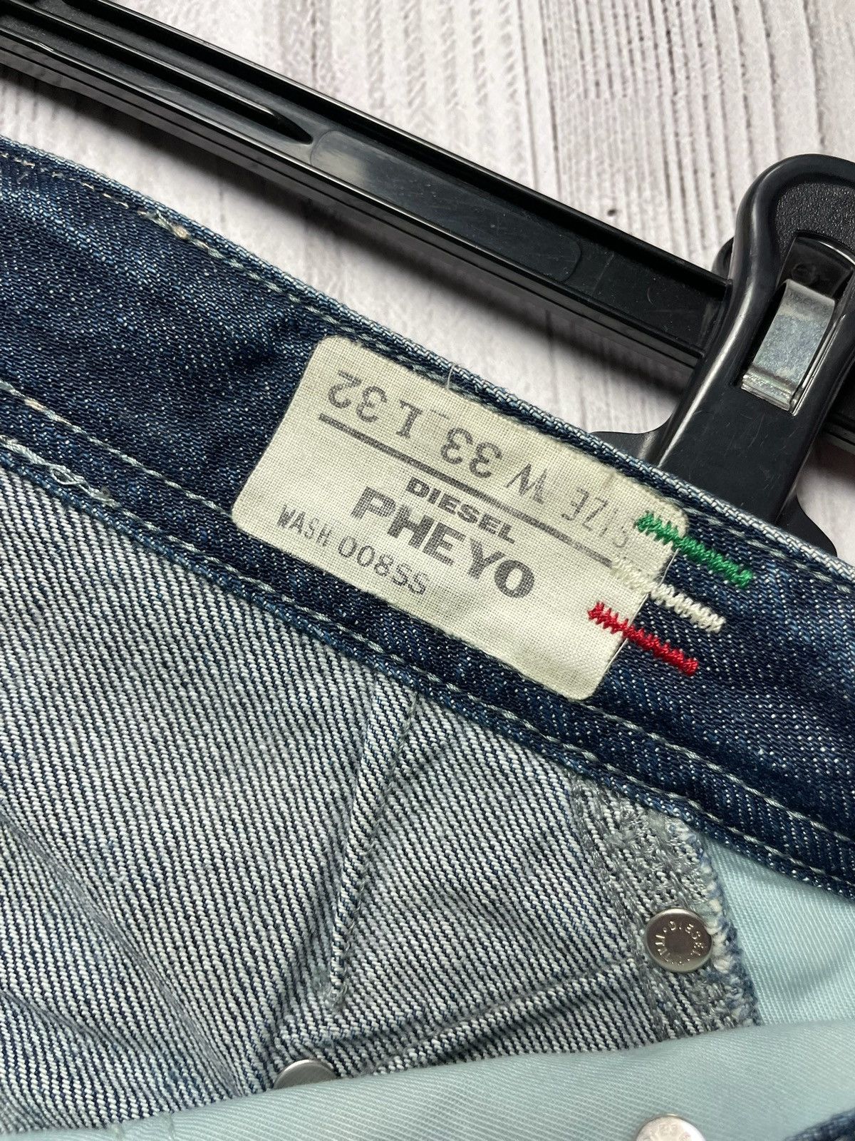 Other Vintage Diesel jeans denim Y2K pants logo W33 L32 Size US 33 - 6 Thumbnail