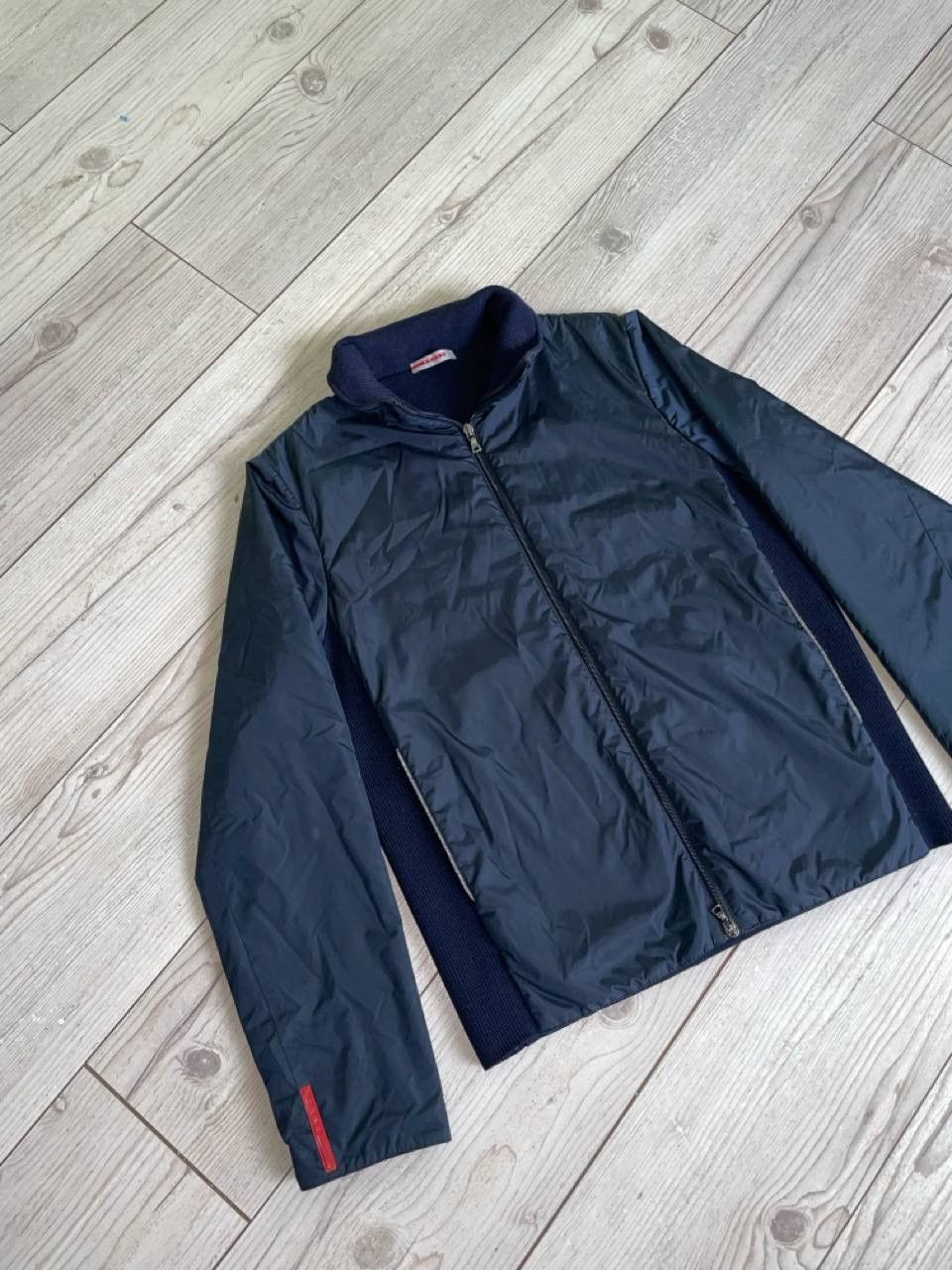 Prada Vintage Prada nylon jacket red tab Size US M / EU 48-50 / 2 - 8 Thumbnail