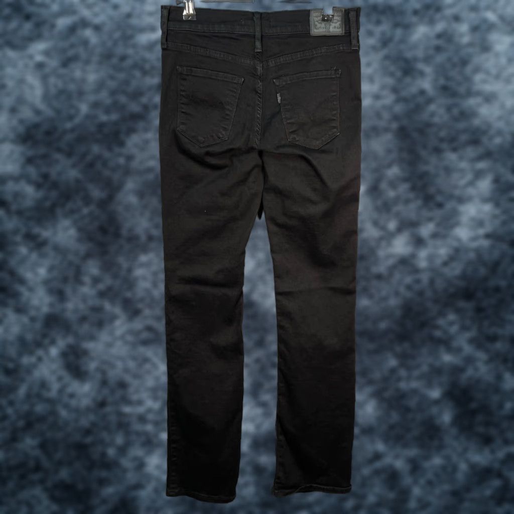 Levi's VINTAGE Levis Jeans 315 Shaping Bootcut Black Denim 5-Pocket Adult Womens 27 Inseam 32 Cotton Blend Size 27" / US 4 / IT 40 - 1 Thumbnail