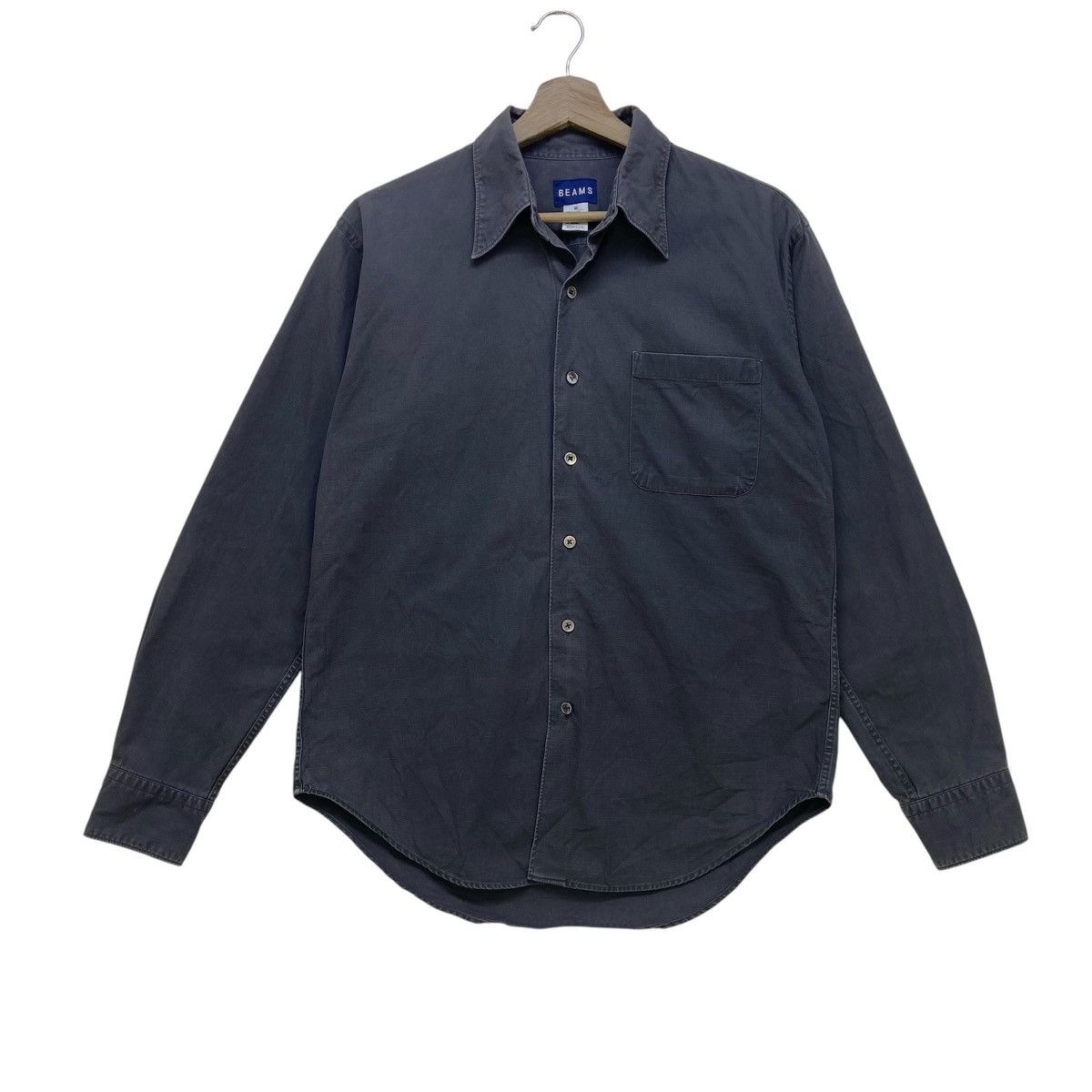 Beams Japan Vintage Beams Plus Japan Shirt Button Up Size US S / EU 44-46 / 1 - 1 Thumbnail