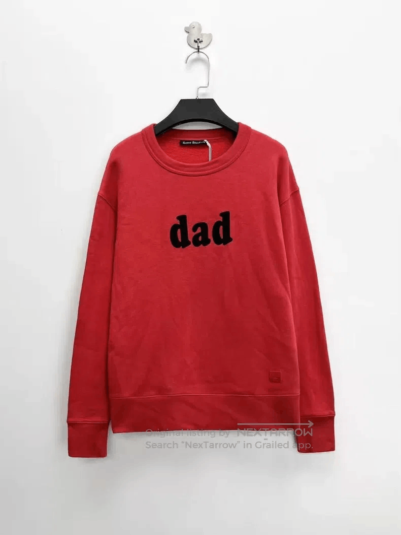 Acne Studios Acne Studios Embroidered Smile Logo Lettering Logo Sweatsh Size US XS / EU 42 / 0 - 1 Thumbnail