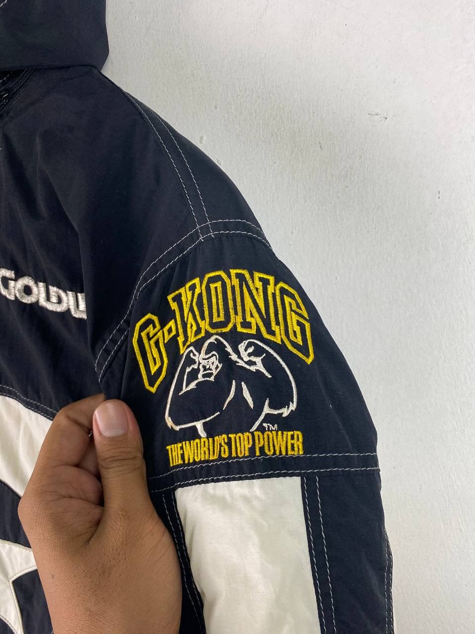 Goldwin vintage goldwin g-kong half zipper jacket nice design Size US S / EU 44-46 / 1 - 6 Thumbnail