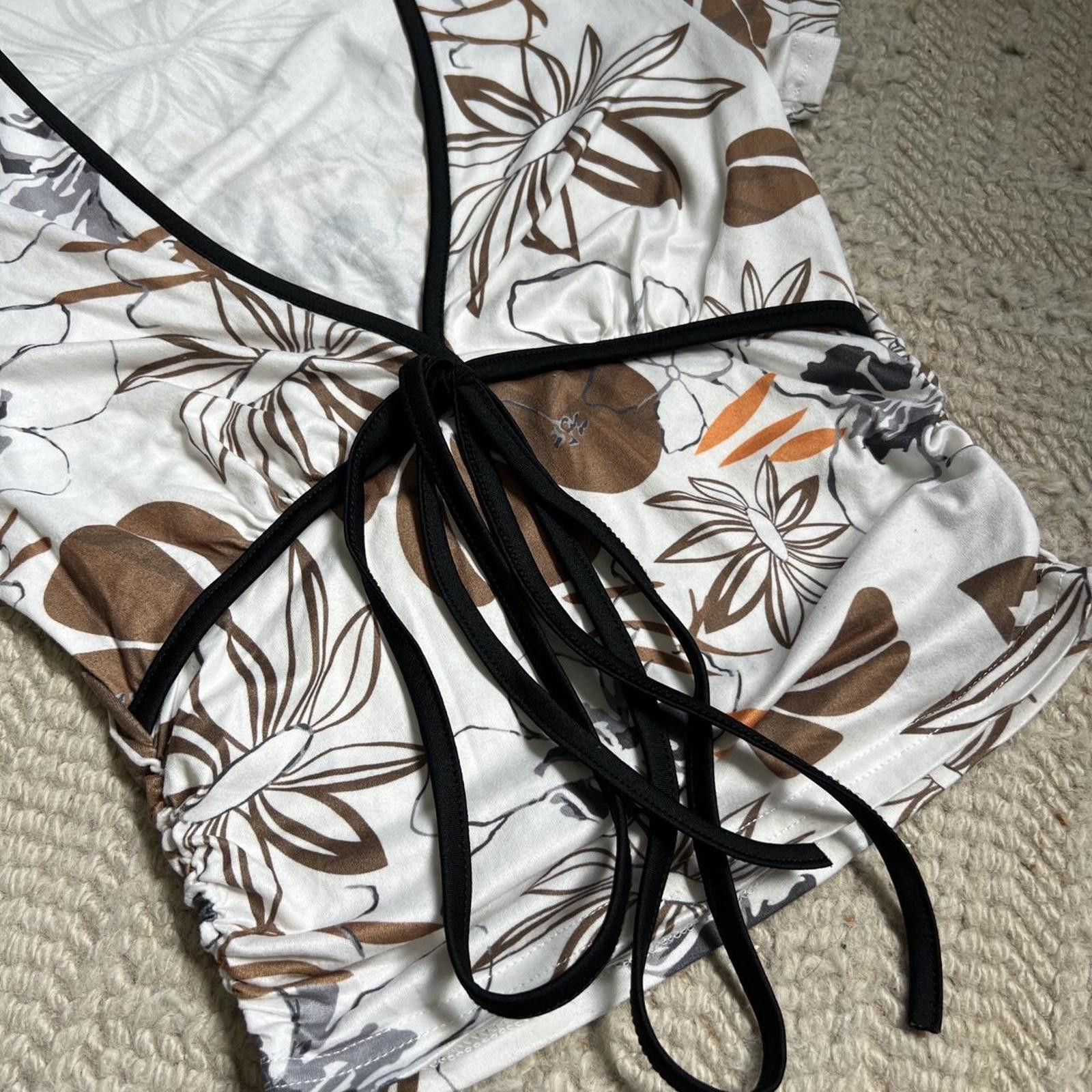 Other Women's White and Multi Crop-top Size S / US 4 / IT 40 - 4 Thumbnail