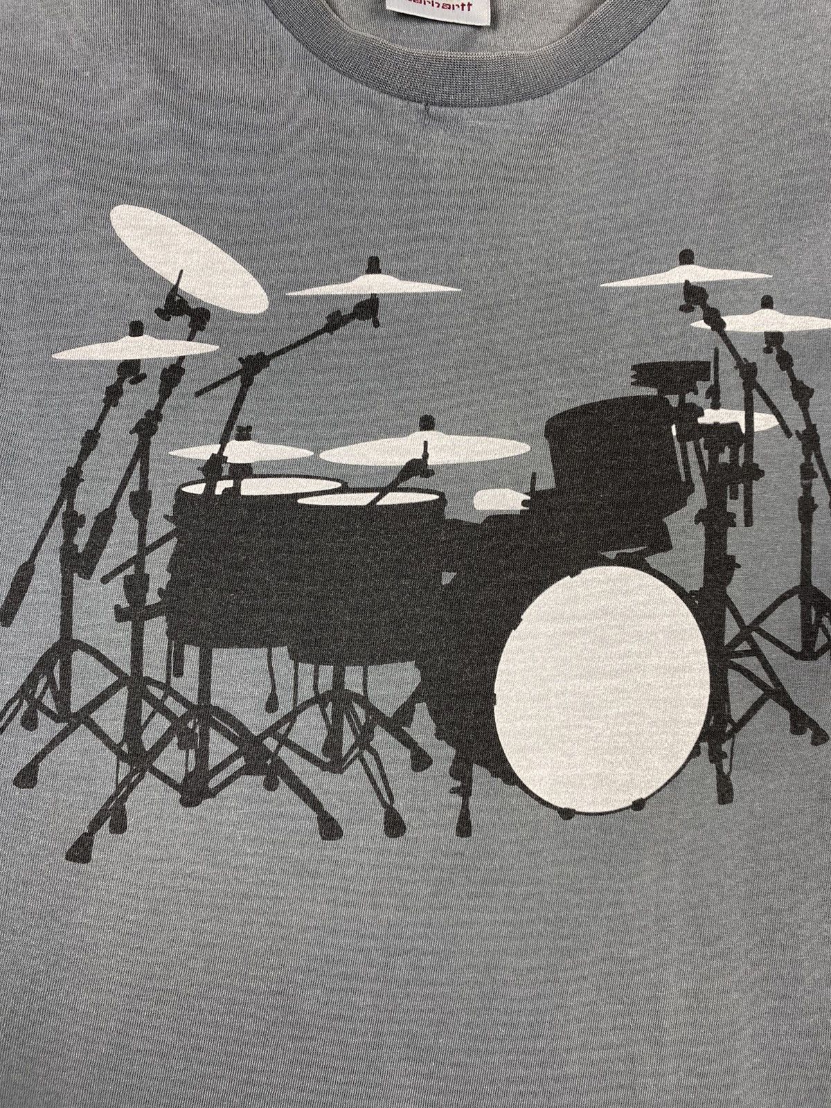 Carhartt Vintage Carhartt Drums Tee T Shirt Size US S / EU 44-46 / 1 - 6 Thumbnail
