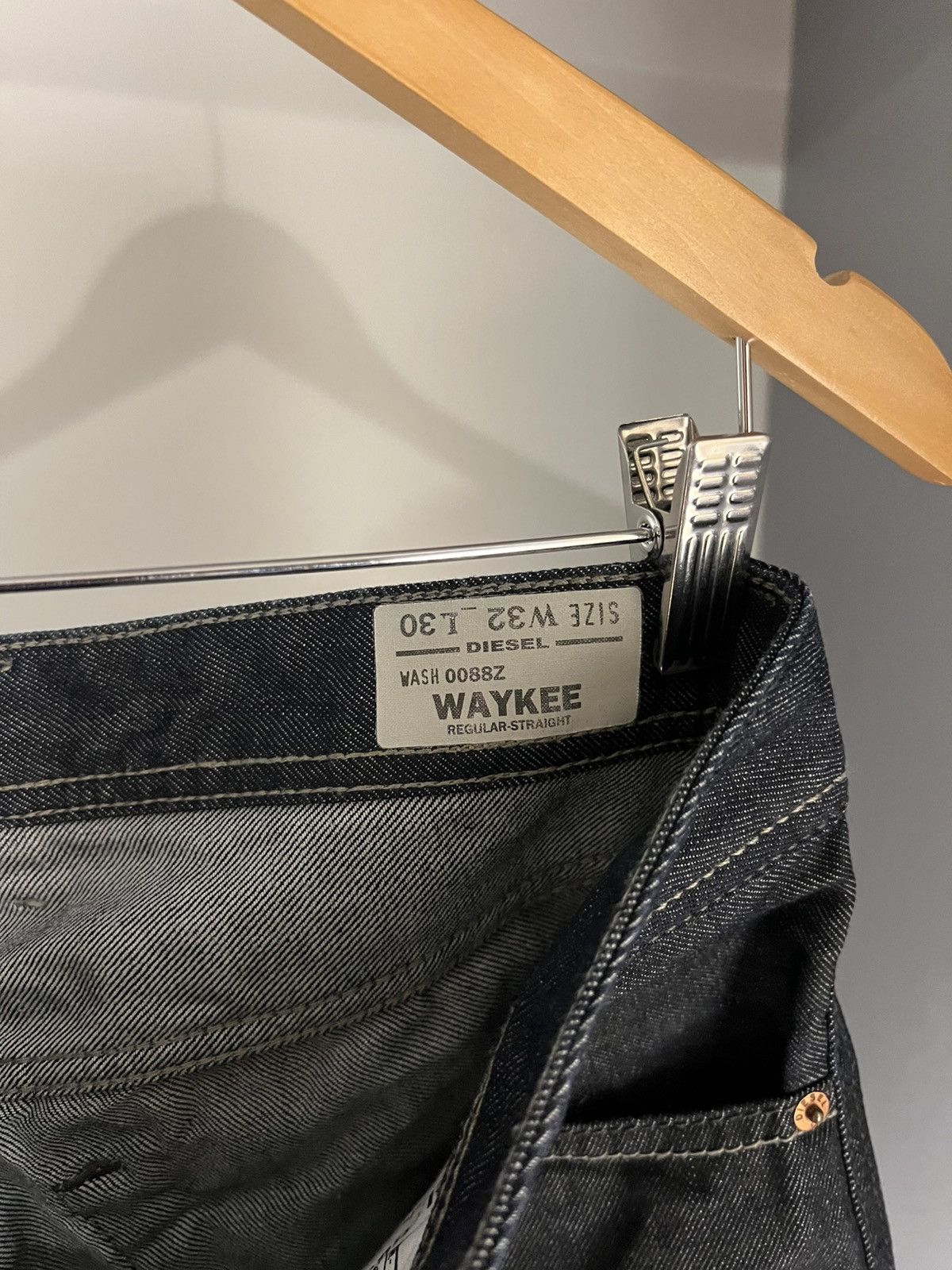Diesel VINTAGE DIESEL INDUSTRY DENIM DIVISION JEANS CASUAL Y2K 90s Size US 32 / EU 48 - 16 Thumbnail