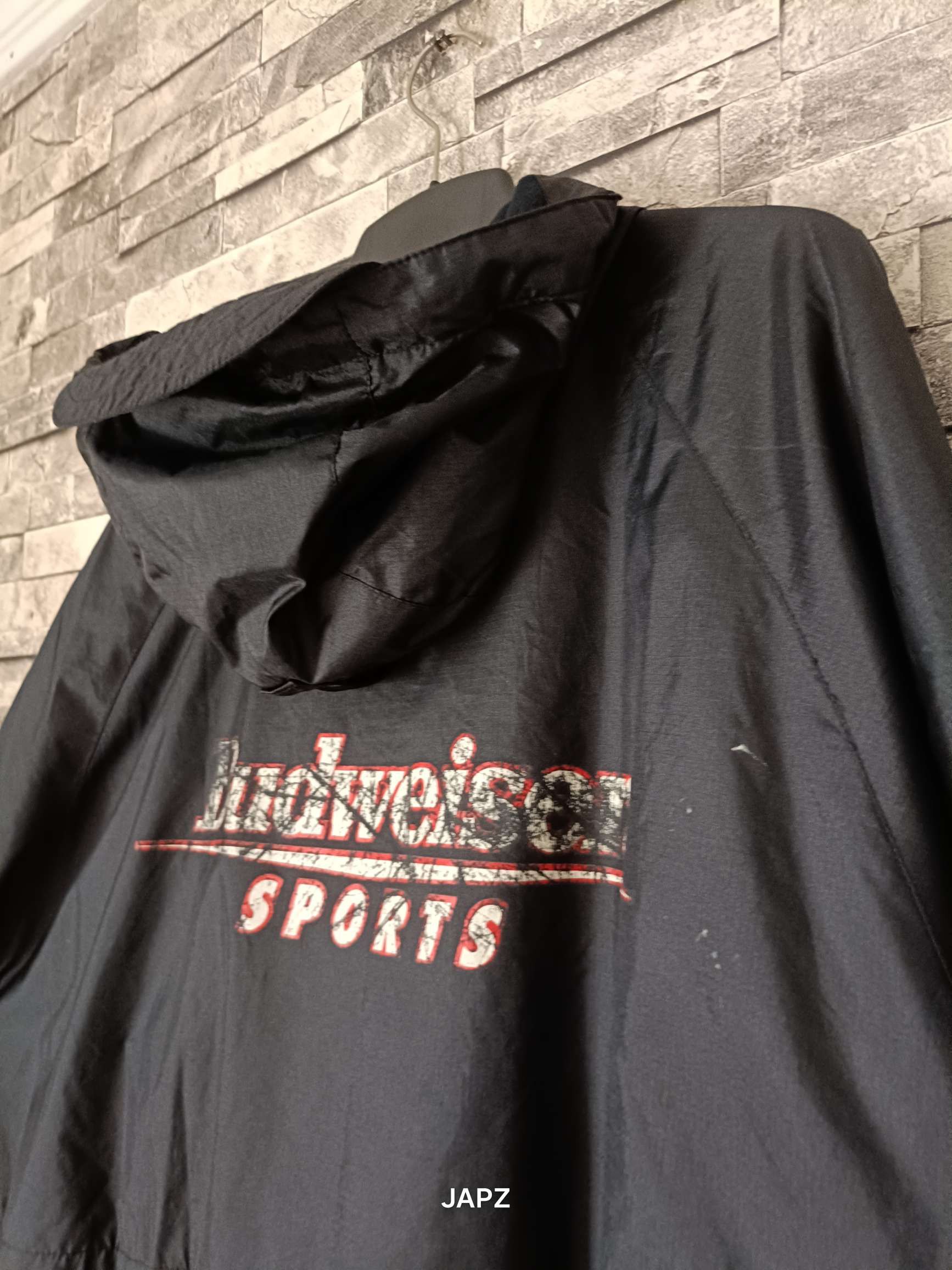 Budweiser × Vintage Vintage set of Budweiser sports jacket and cap Size US L / EU 52-54 / 3 - 6 Thumbnail