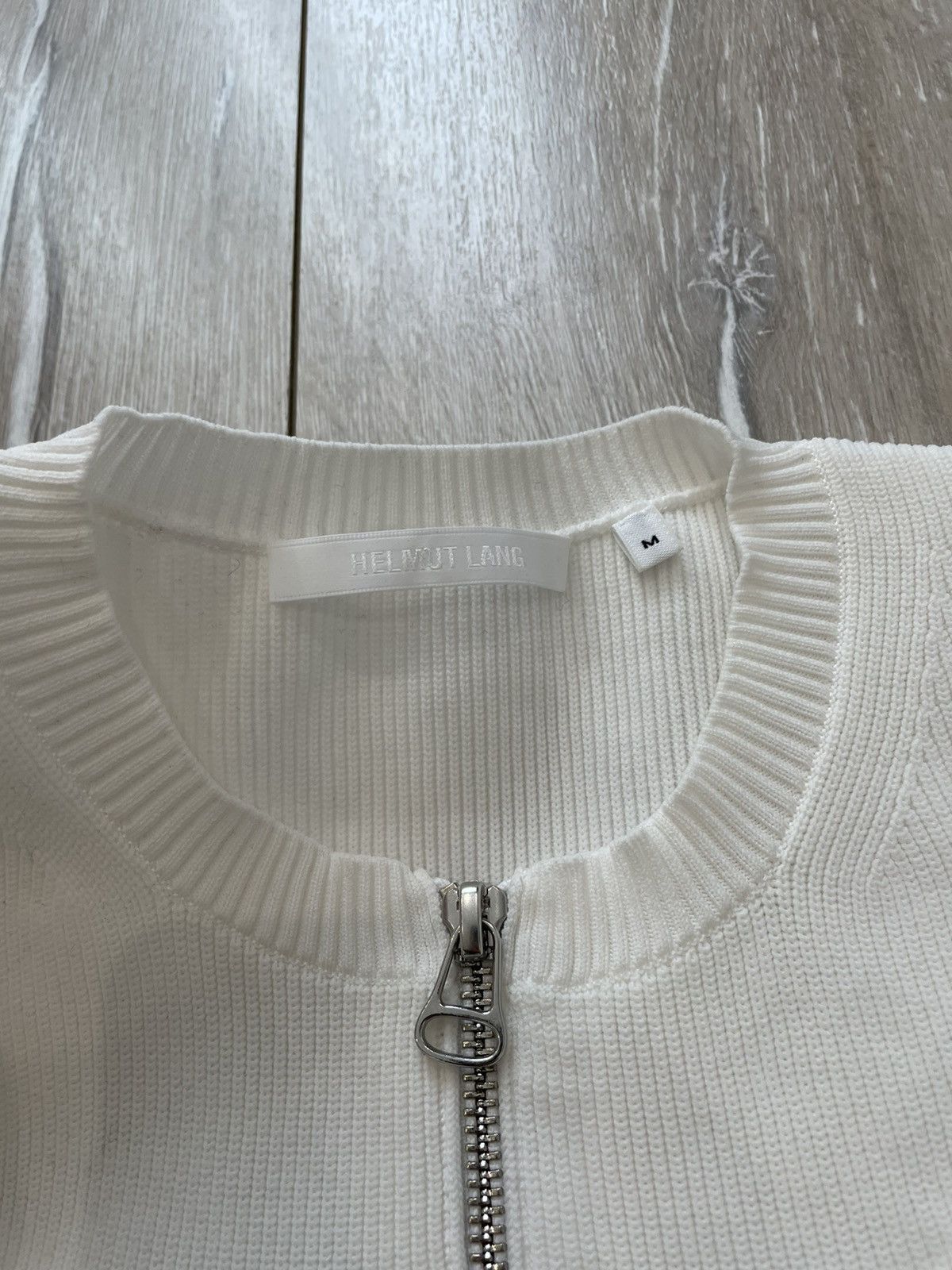 Helmut Lang Helmut Lang Ribbed T shirt woman’s Size M / US 6-8 / IT 42-44 - 2 Thumbnail