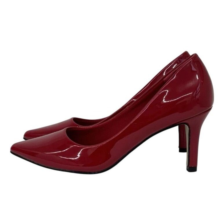 Other PIERRE DUMAS / Bloom-1 / Red / Patent / Leather/ Pointed-T Size US 7 / IT 37 - 3 Thumbnail