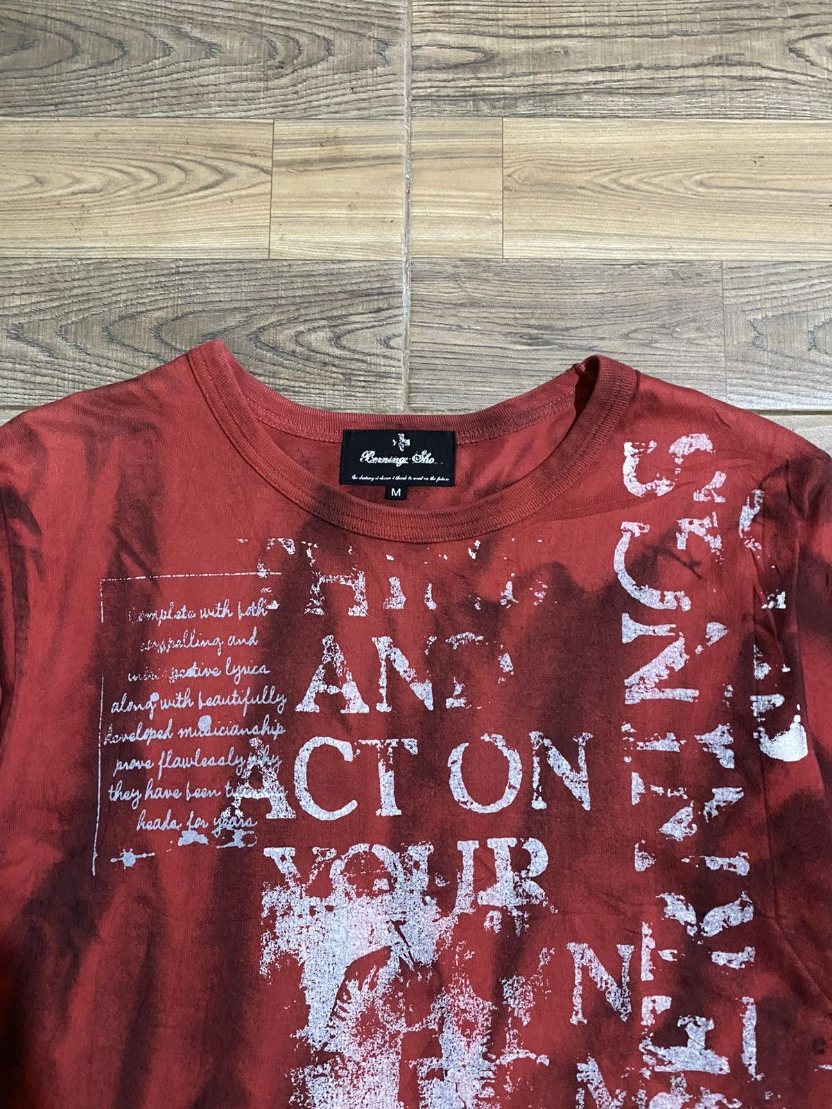 If Six Was Nine × Japanese Brand × Le Grande Bleu (L.G.B.) Japanese Bernings Sho Poem Tees Lgb Styled Size US M / EU 48-50 / 2 - 6 Thumbnail