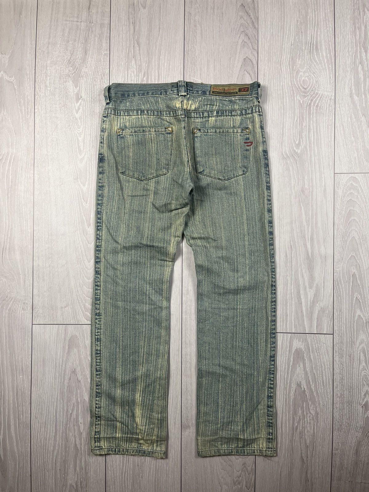 Diesel × Vintage Vintage Y2K Diesel Faded Pants Jeans Size US 33 - 2 Thumbnail