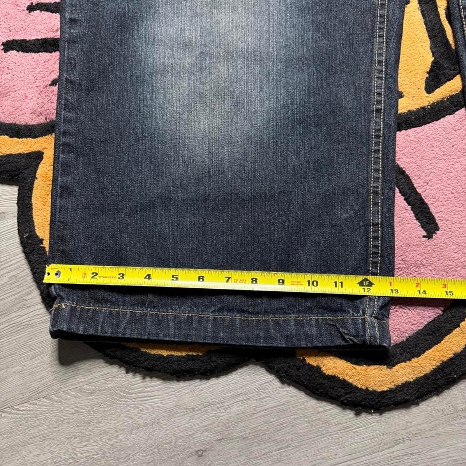 Vintage Vintage Y2K 4 Play 3/4 Length Denim Jean Shorts Size 40 Size US 40 / EU 56 - 6 Thumbnail