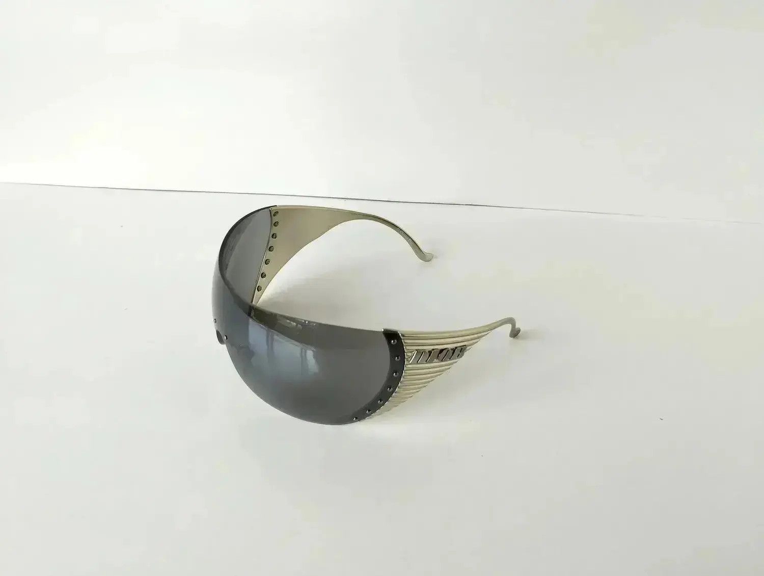 Dior DIOR Sunglasses Bike 1 Wrap Shield Mask Ski Galliano Era Size ONE SIZE - 4 Thumbnail