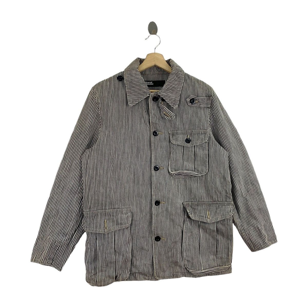 Journal Standard JOURNAL STANDARD Japanese Brand Fully Button Hickory Jacket Size US M / EU 48-50 / 2 - 4 Thumbnail