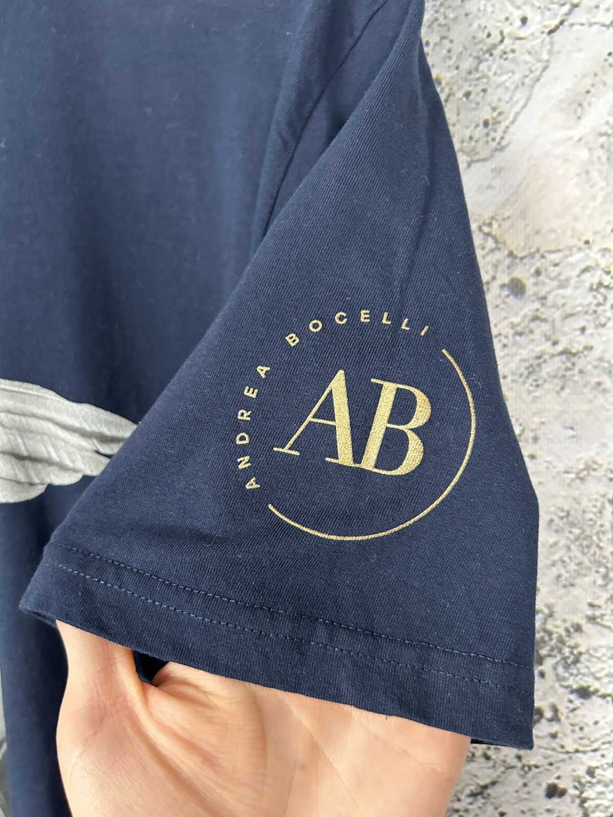 Band Tees × Vintage Andrea Bocelli Opera Music Graphic Tee Rare Hype Size US M / EU 48-50 / 2 - 4 Thumbnail