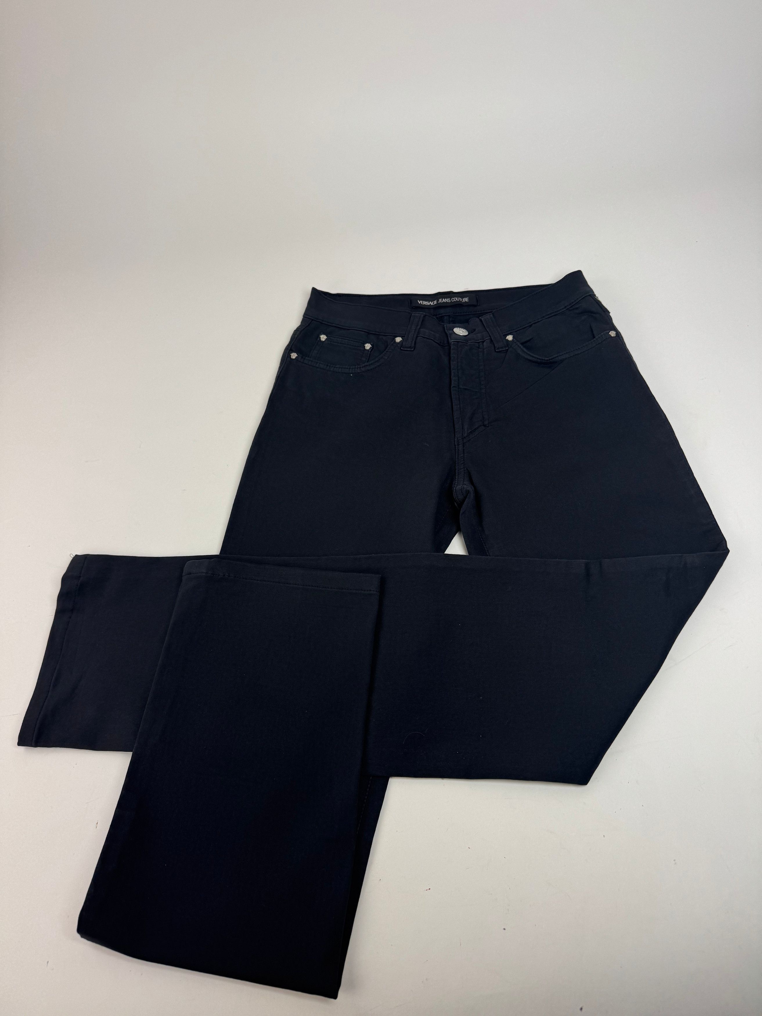 Vintage Cotton Pants Black M
