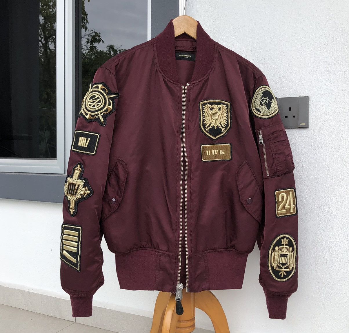 Alpha Industries Alpha Industries x 24Karats Ma-1 Bomber Jacket Size US M / EU 48-50 / 2 - 2 Thumbnail