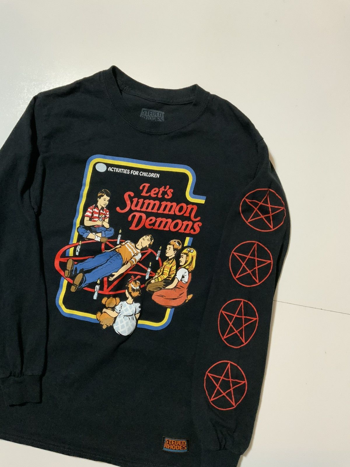 Other Steven Rhodes Let’s Summon Demons Pentagram L/S T-Shirt Size US S / EU 44-46 / 1 - 3 Thumbnail