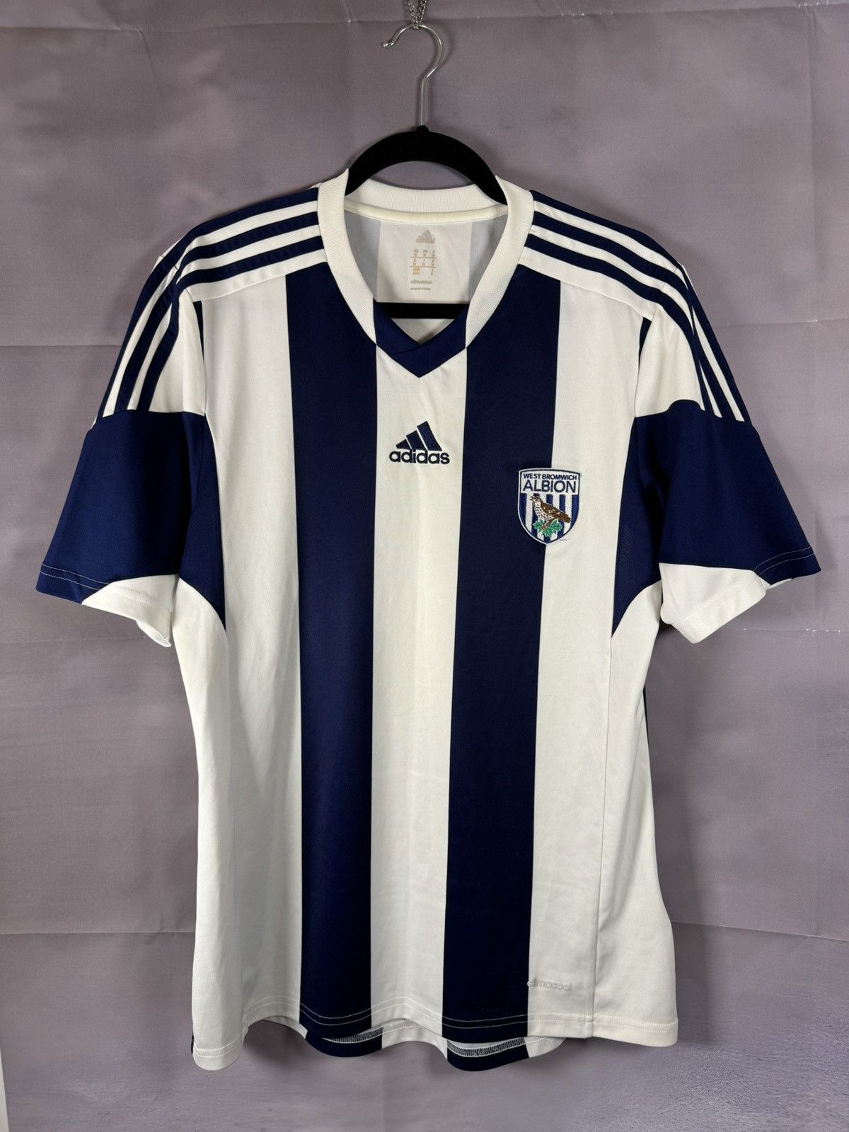 Adidas × Vintage Vintage West Bromwich Albion 2013/14 Adidas Jersey Blokcore Size US M / EU 48-50 / 2 - 1 Thumbnail