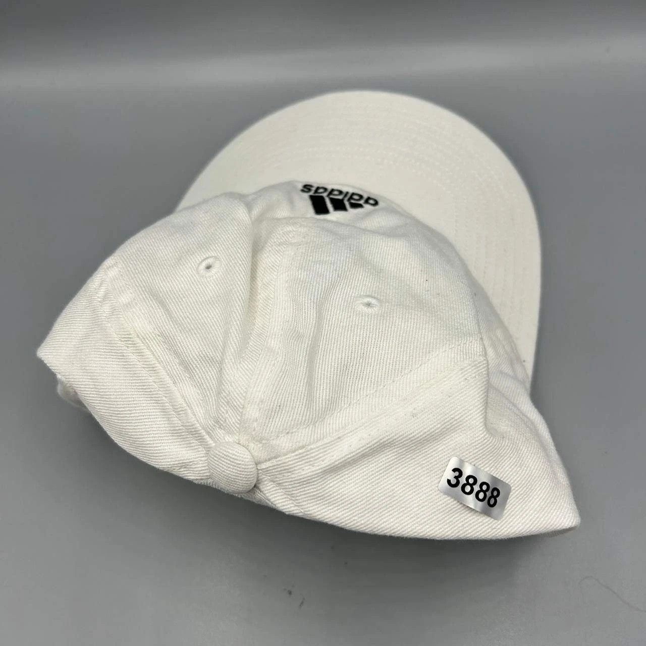 Adidas Adidas 3 Stripes Aeroready Hat Men White Strap Back Cotton Size ONE SIZE - 8 Thumbnail