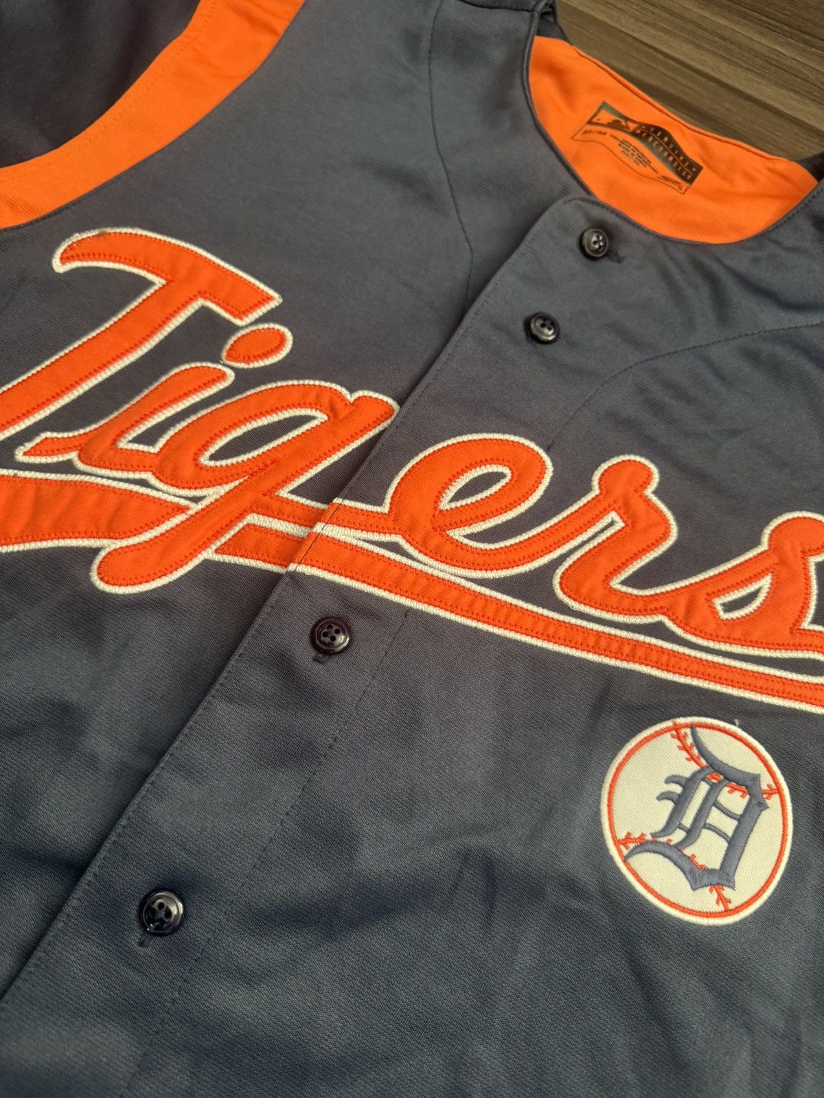 MLB Vintage True Fan Detroit Tigers MLB Baseball Stitched Jersey Size US M / EU 48-50 / 2 - 3 Thumbnail