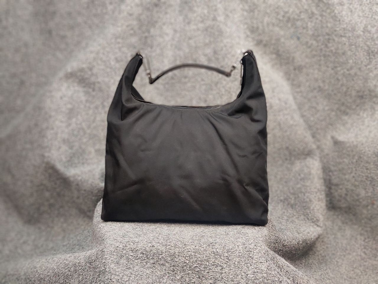 Gucci Vintage Gucci Black Nylon Authentic Shoulder Bag Size ONE SIZE - 8 Thumbnail