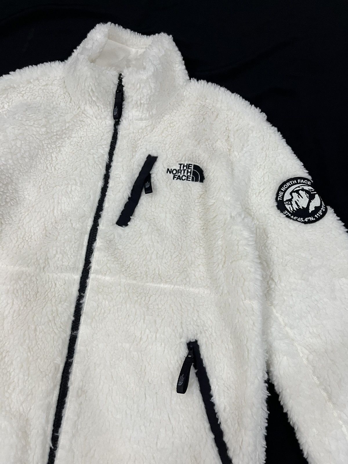 The North Face × Vintage The North Face Fleece White Enbroidery Logo Size S Size US S / EU 44-46 / 1 - 4 Thumbnail