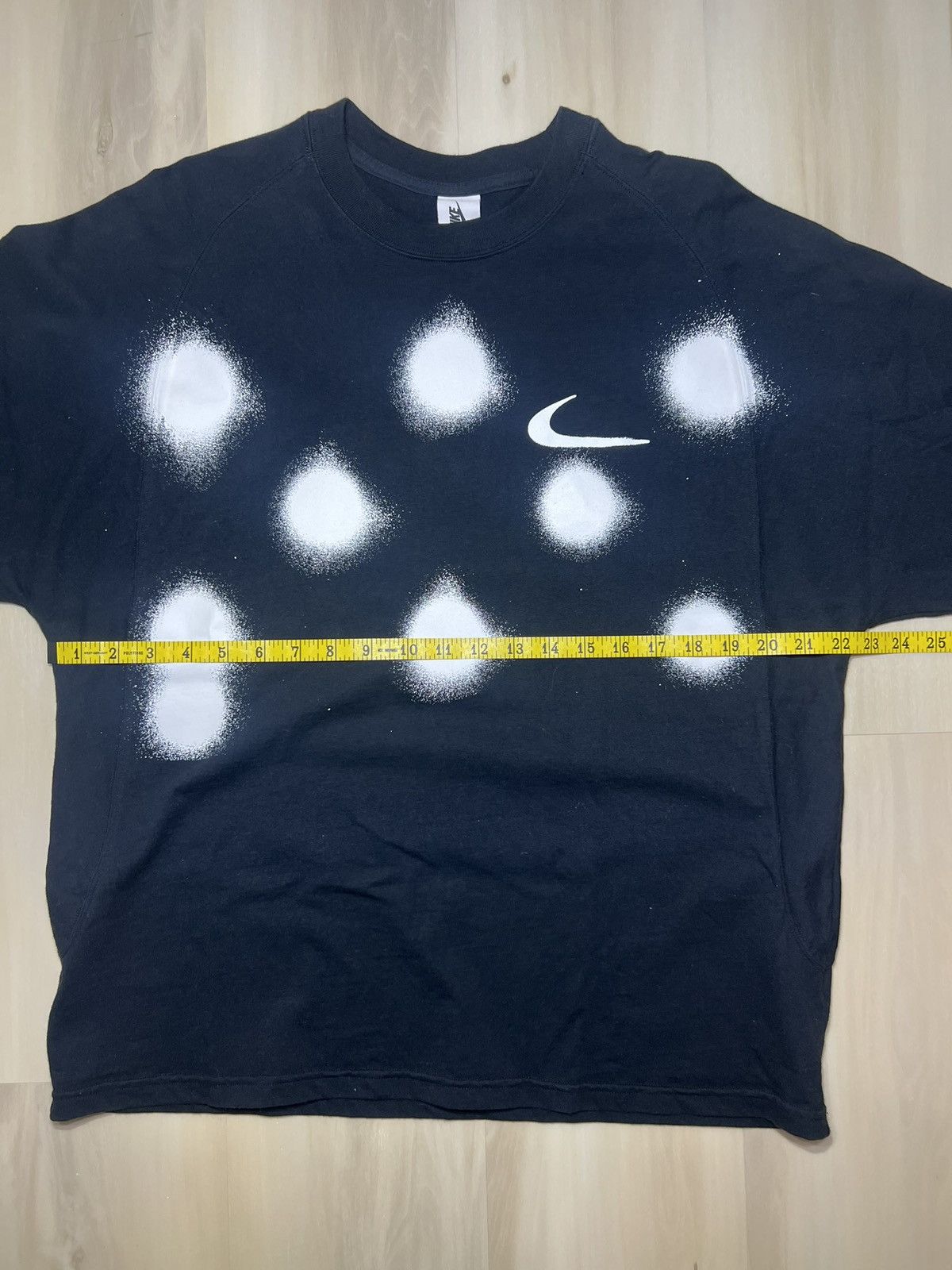 Nike × Off-White Off-White x Nike Spray Dot T-Shirt Black Graphic Tee Sz M Size US M / EU 48-50 / 2 - 6 Thumbnail