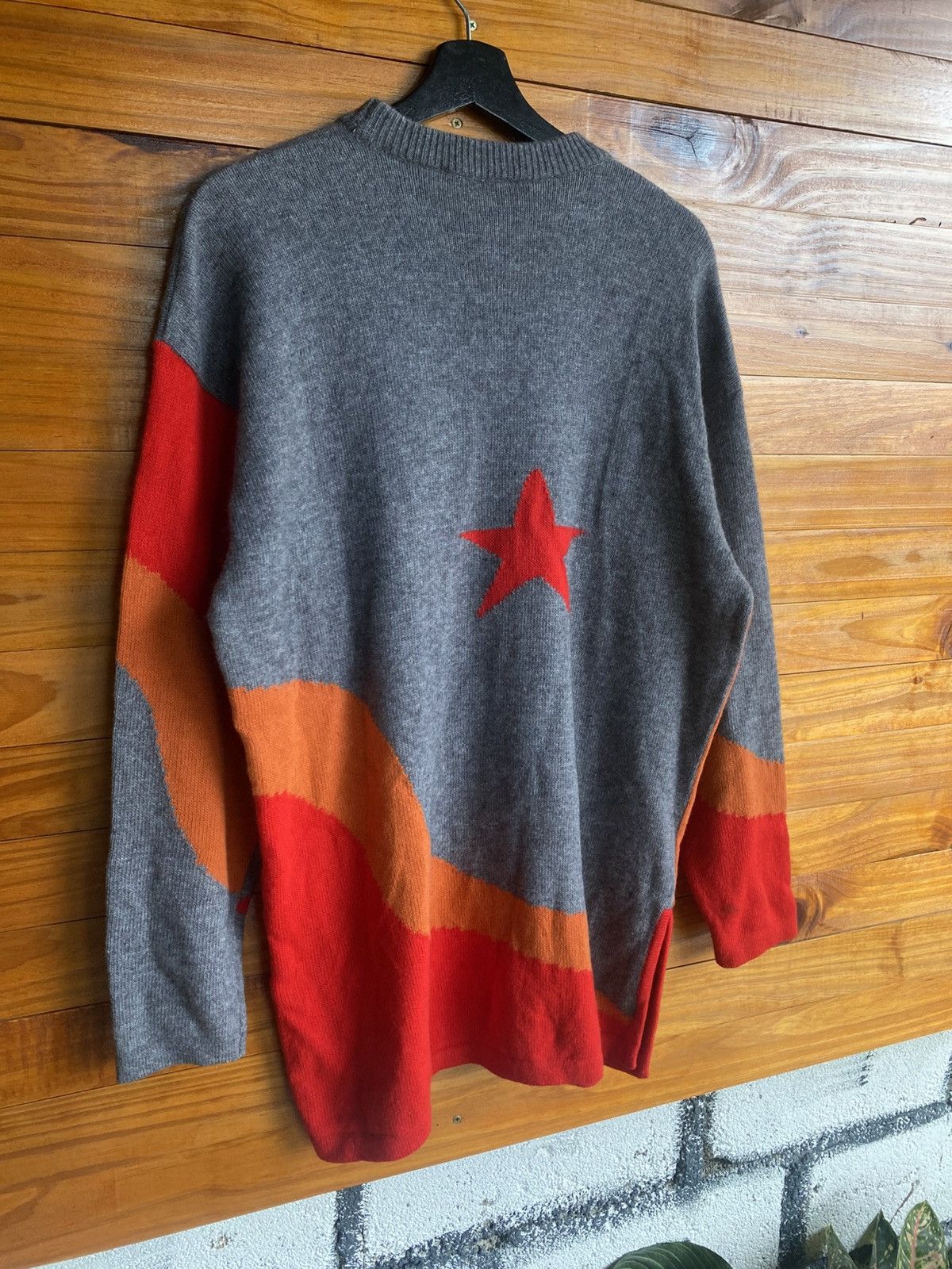 Krizia Uomo Vintage Poi… by Krizia Italy Wool & Angora Knit Sweater Size US M / EU 48-50 / 2 - 10 Thumbnail
