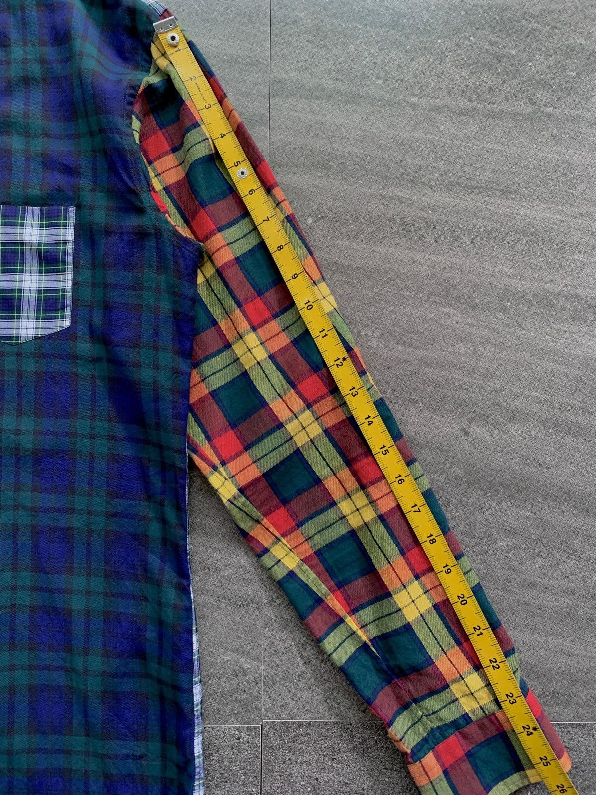 Comme des Garcons SHIRT FREE IMPORT TAX boys Multi Color Plaid Shirt Size US M / EU 48-50 / 2 - 11 Thumbnail